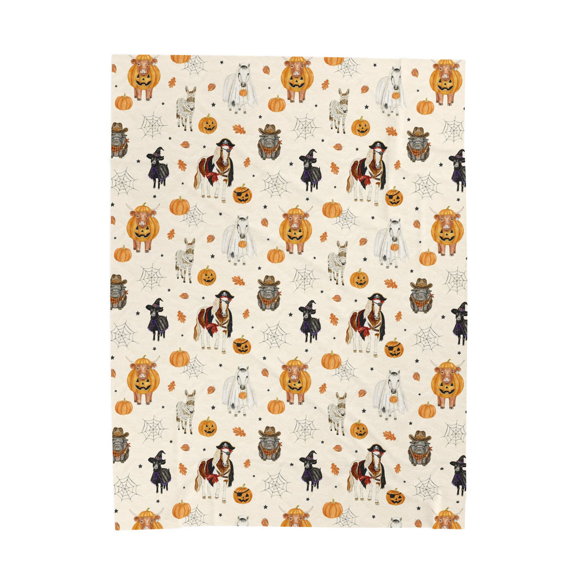 Spooky Crew Plush Blanket by Katie Van Slyke®