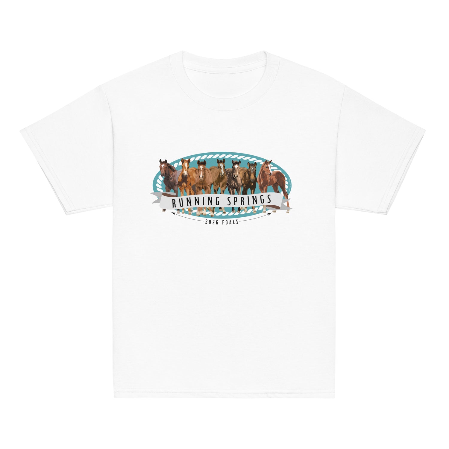 KIDS 2026 Foals Lineup T-Shirt by Katie Van Slyke - white