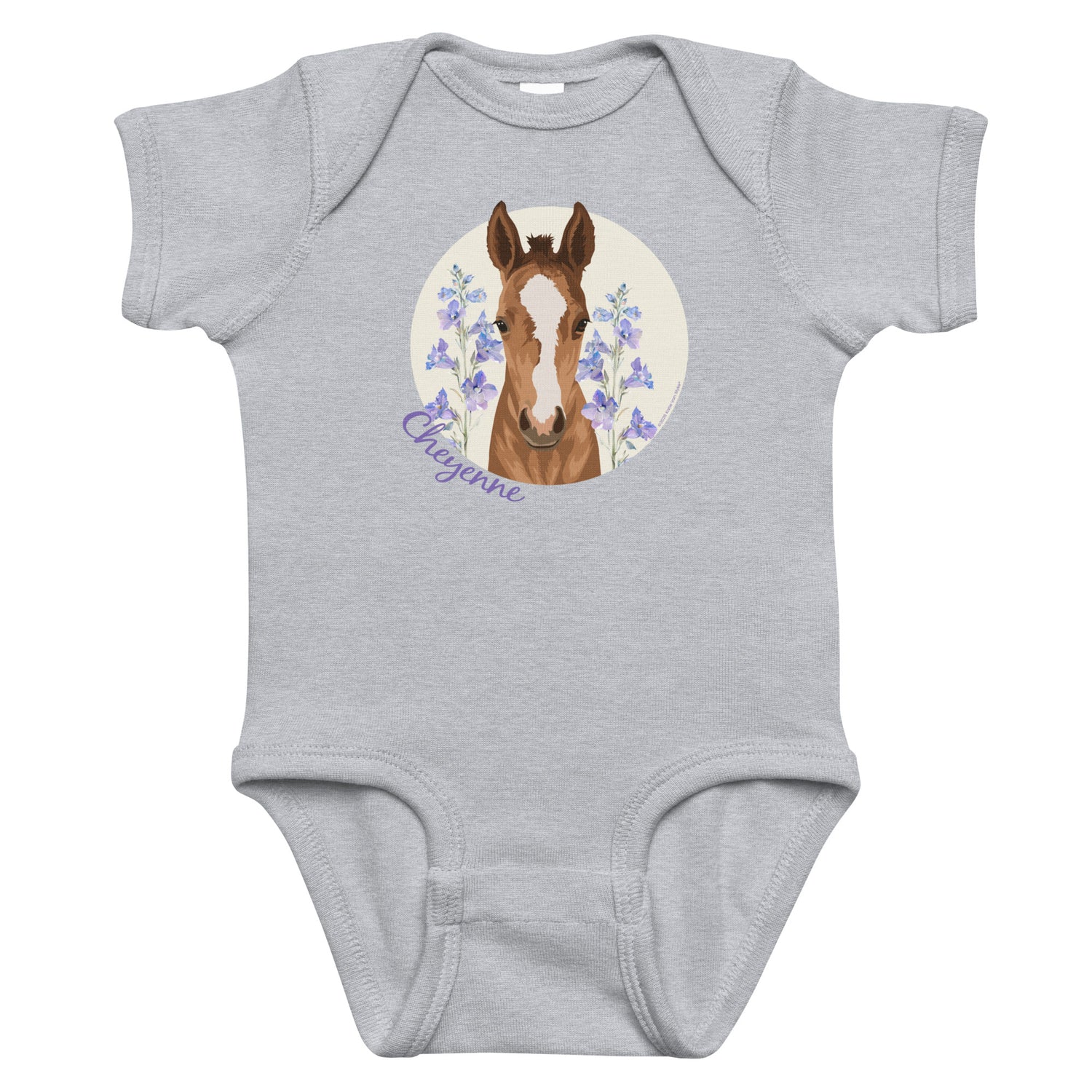 kids-cheyenne-onesie-by-katie-van-slyke-heather