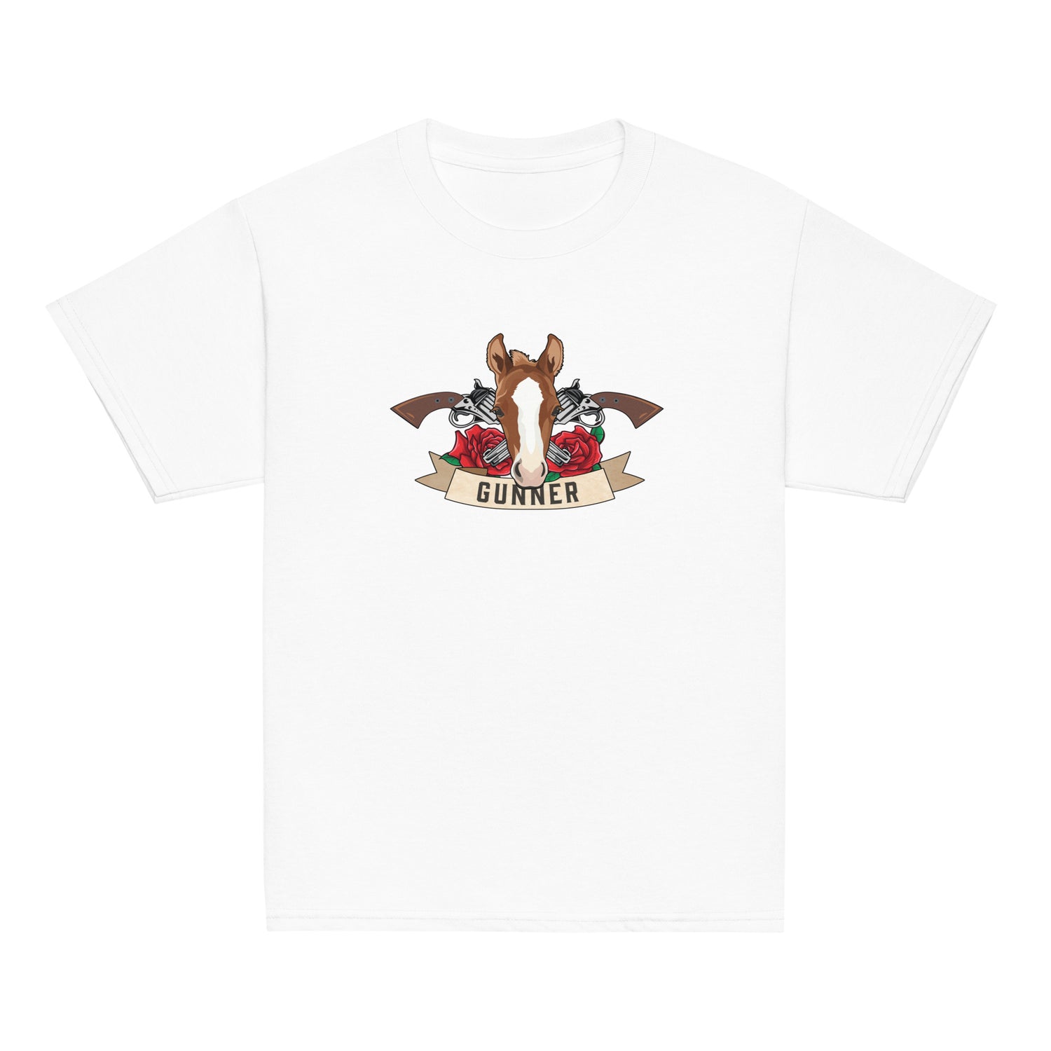 kids-gunner-t-shirt-by-katie-van-slyke-white