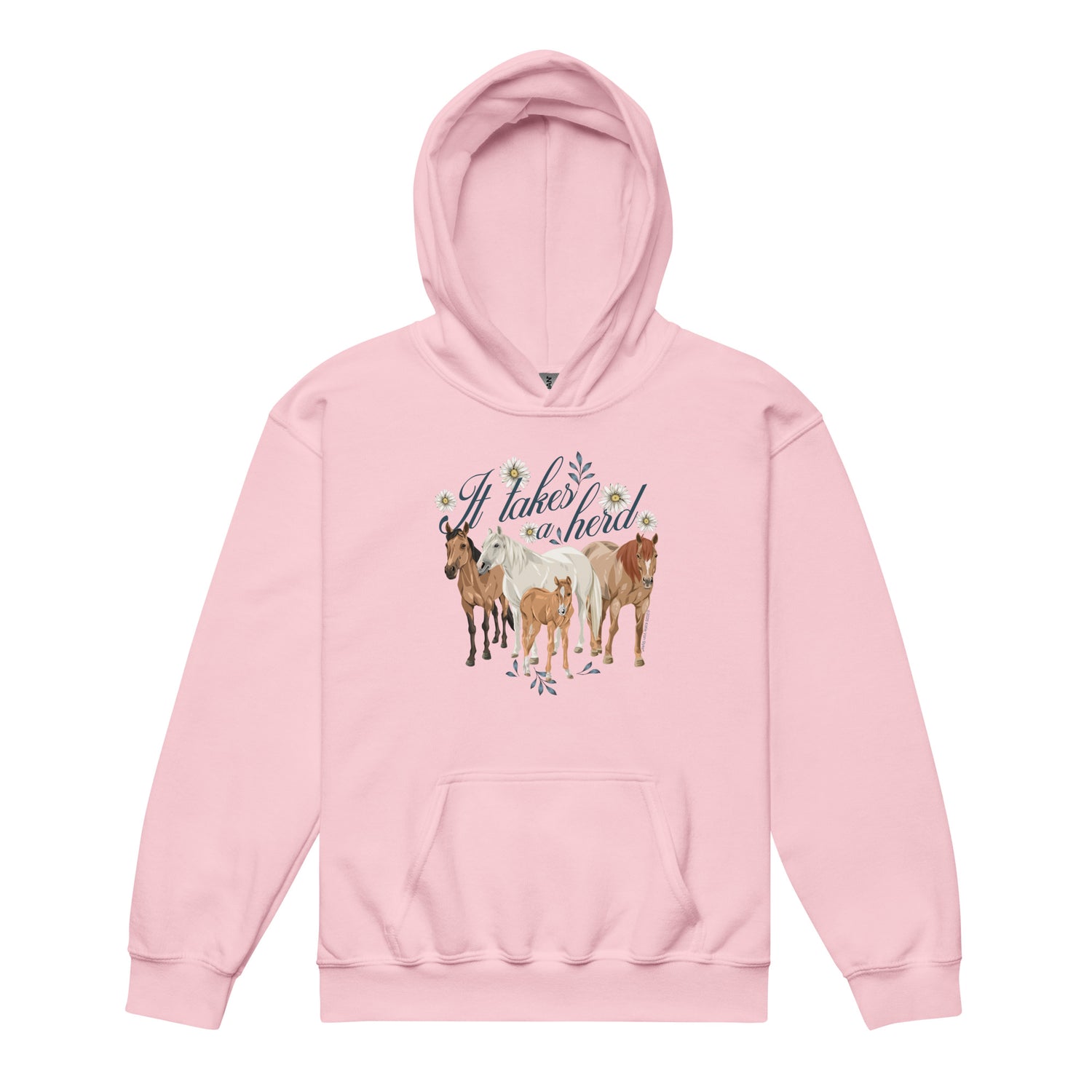 kids-it-takes-a-herd-hoodie-by-katie-van-slyke-light-pink
