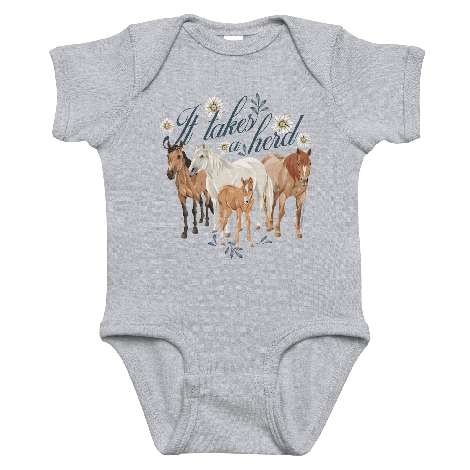 kids-it-takes-a-herd-onesie-by-katie-van-slyke-heather