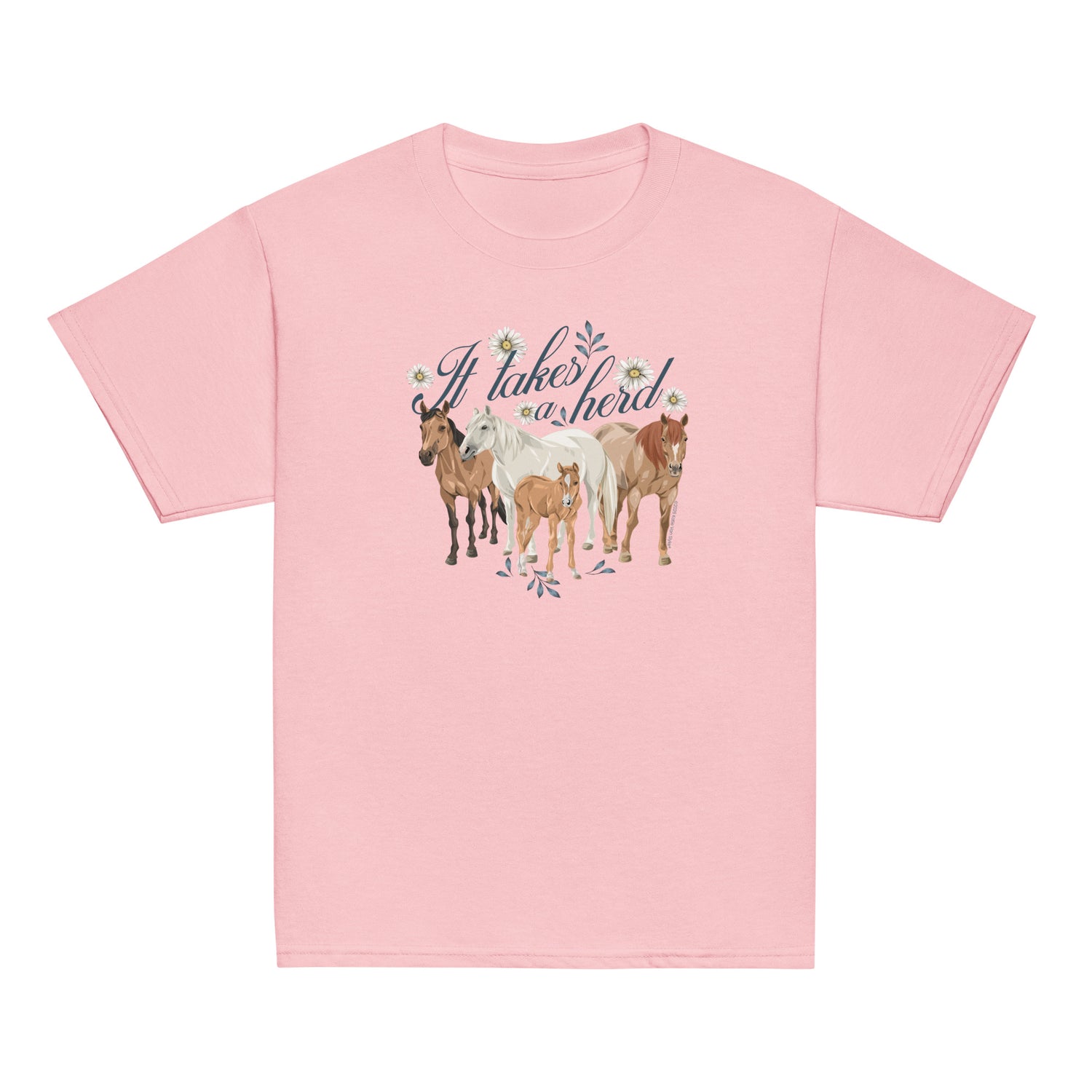 kids-it-takes-a-herd-t-shirt-by-katie-van-slyke-light-pink