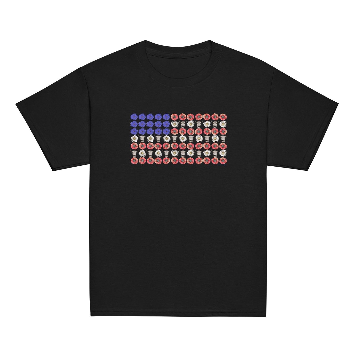 kids-poppy-flag-t-shirt-by-katie-van-slyke-black