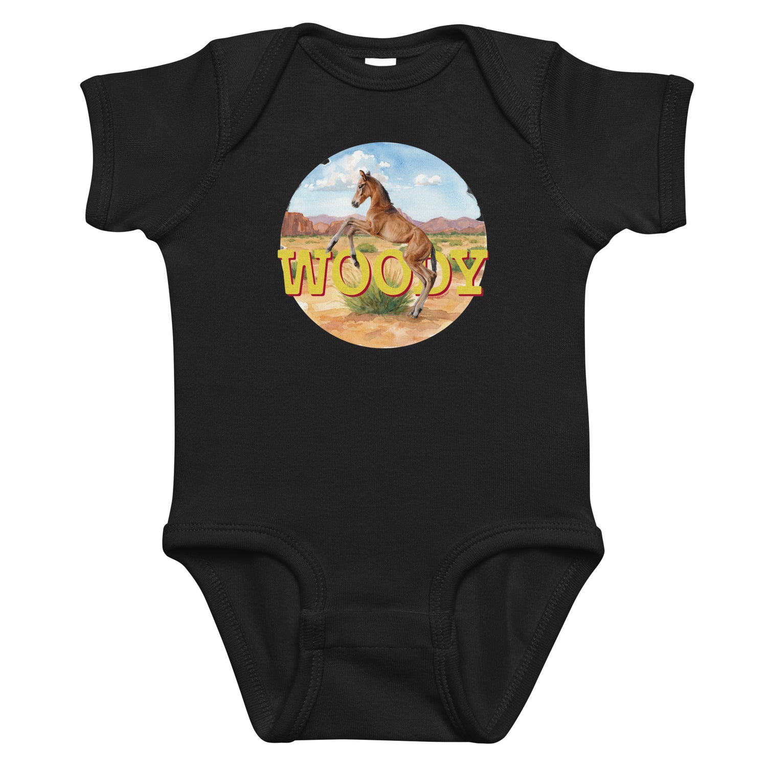kids-woody-onesie-by-katie-van-slyke-black