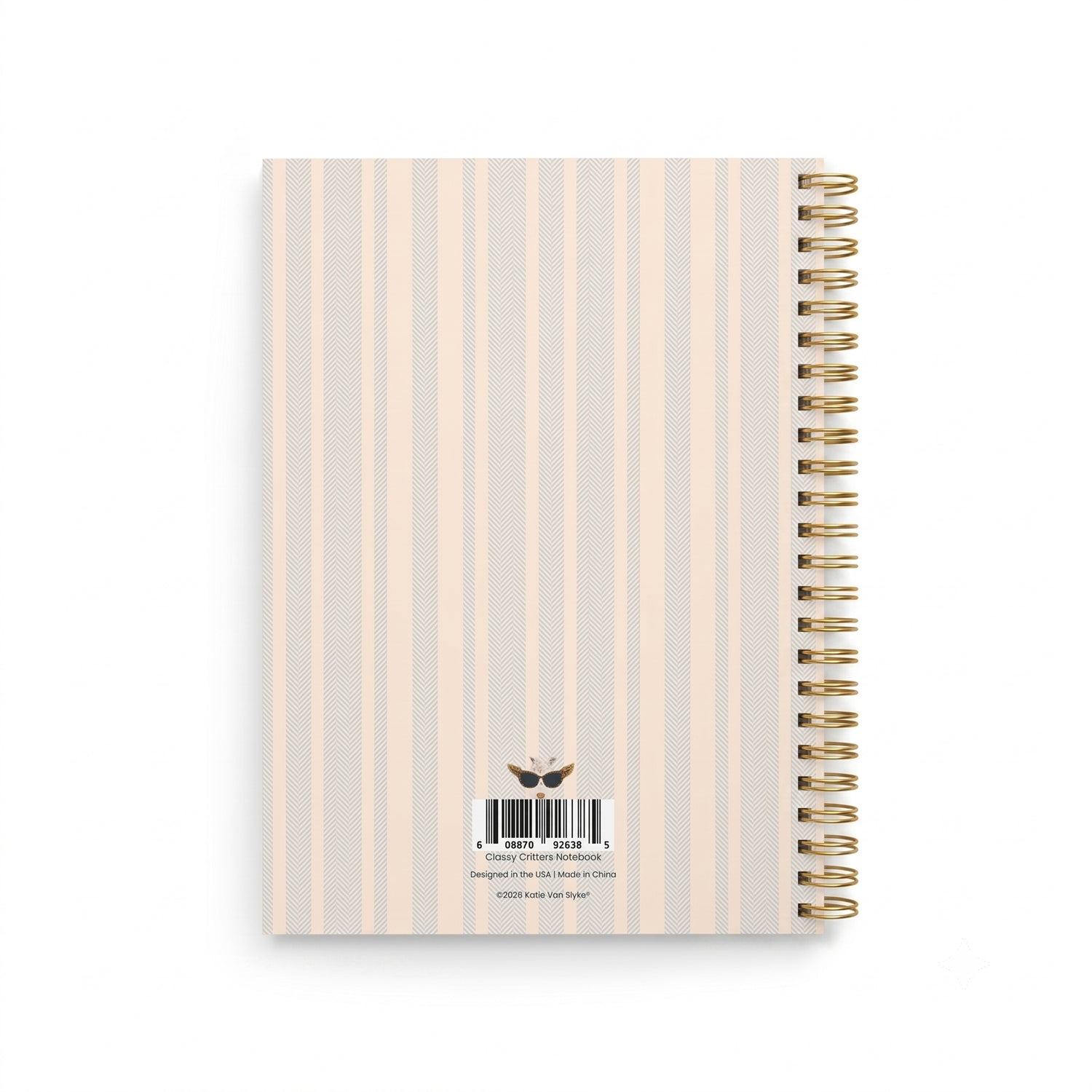 Mini School Notebook by Katie Van Slyke - back