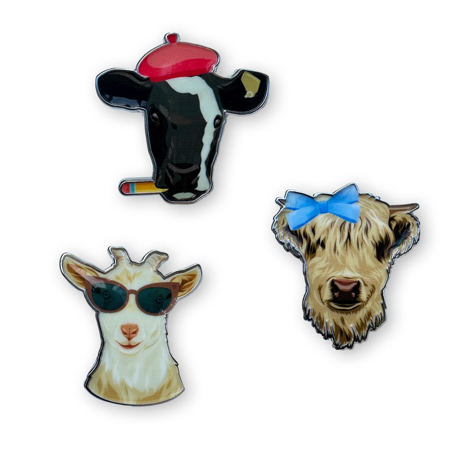 Mini School Pins by Katie Van Slyke