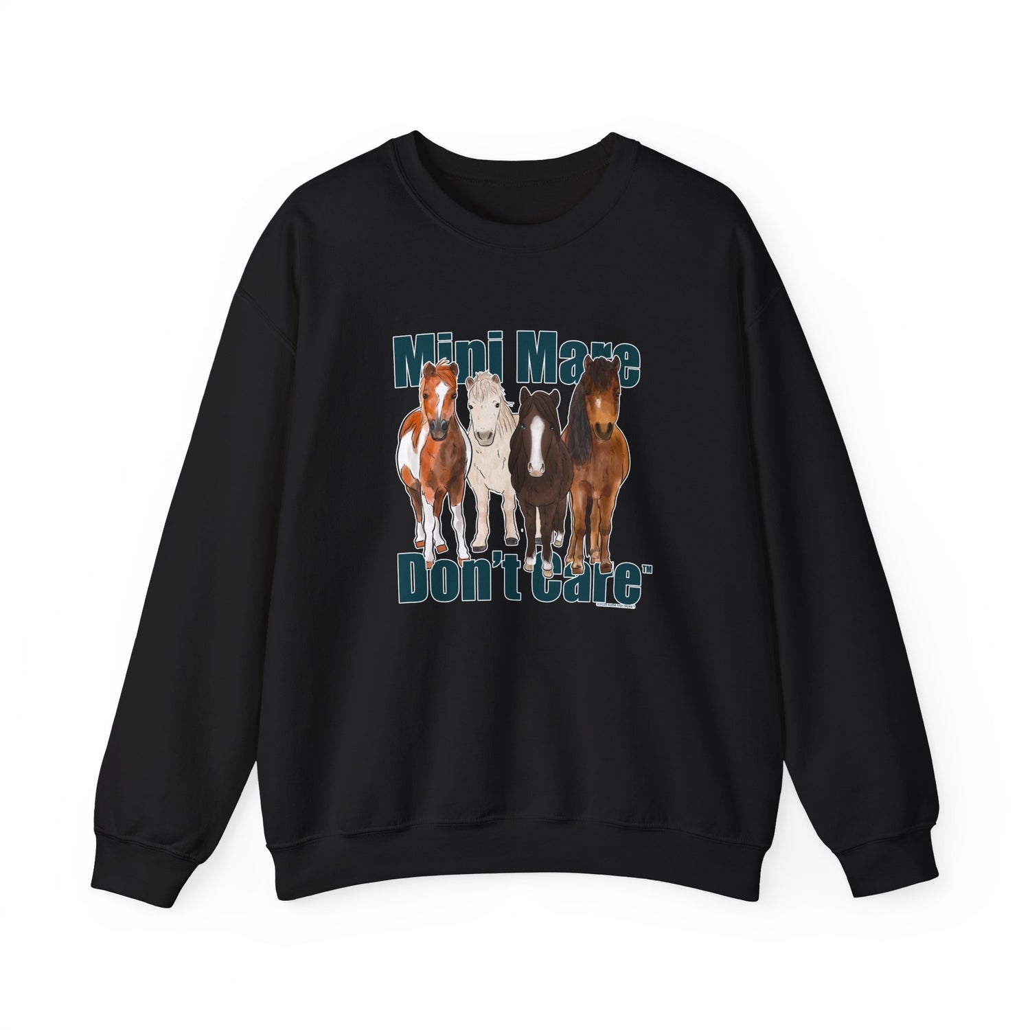 Mini Mare Don't Care Sweatshirt by Katie Van Slyke™