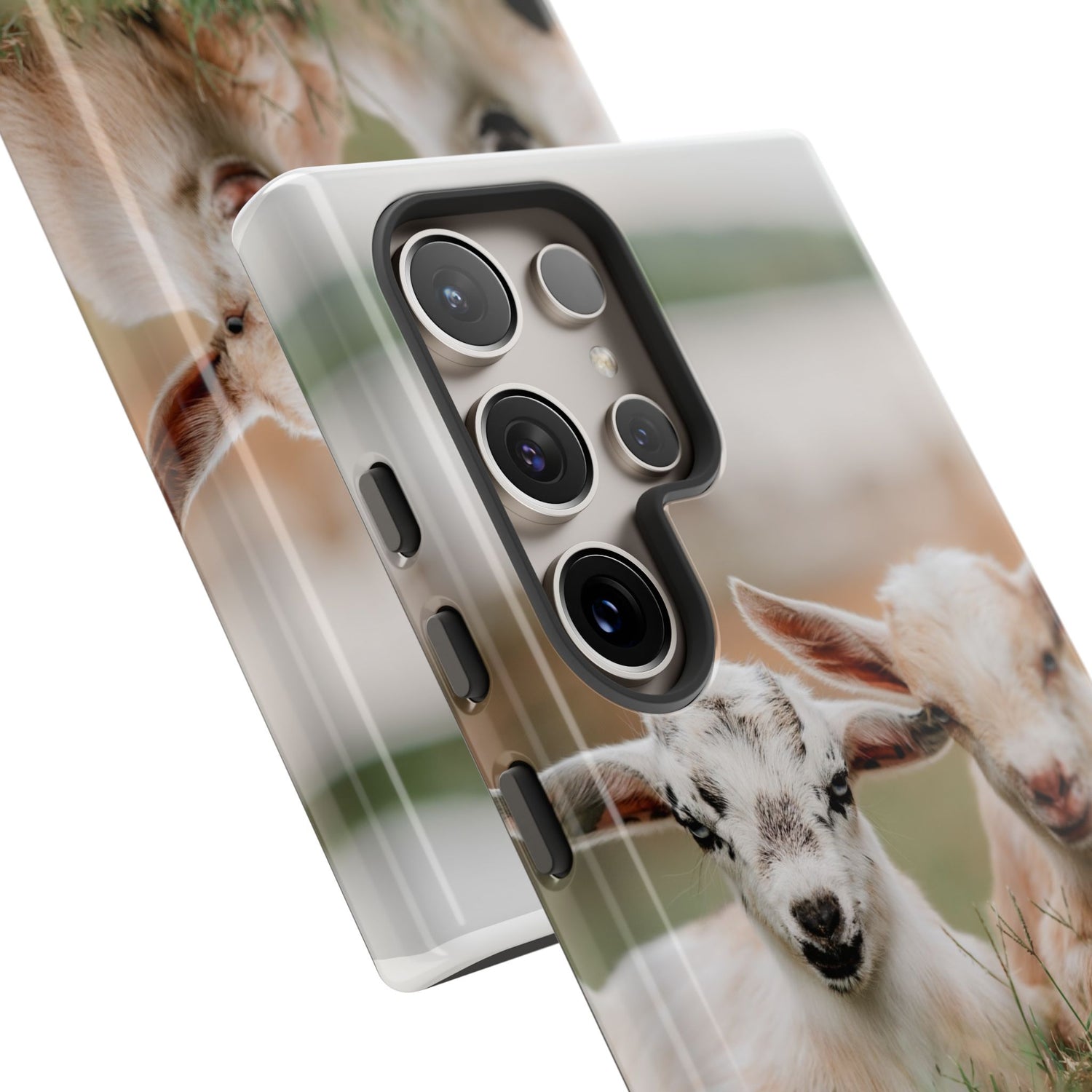 Mini Goats Phone Cases by Katie Van Slyke