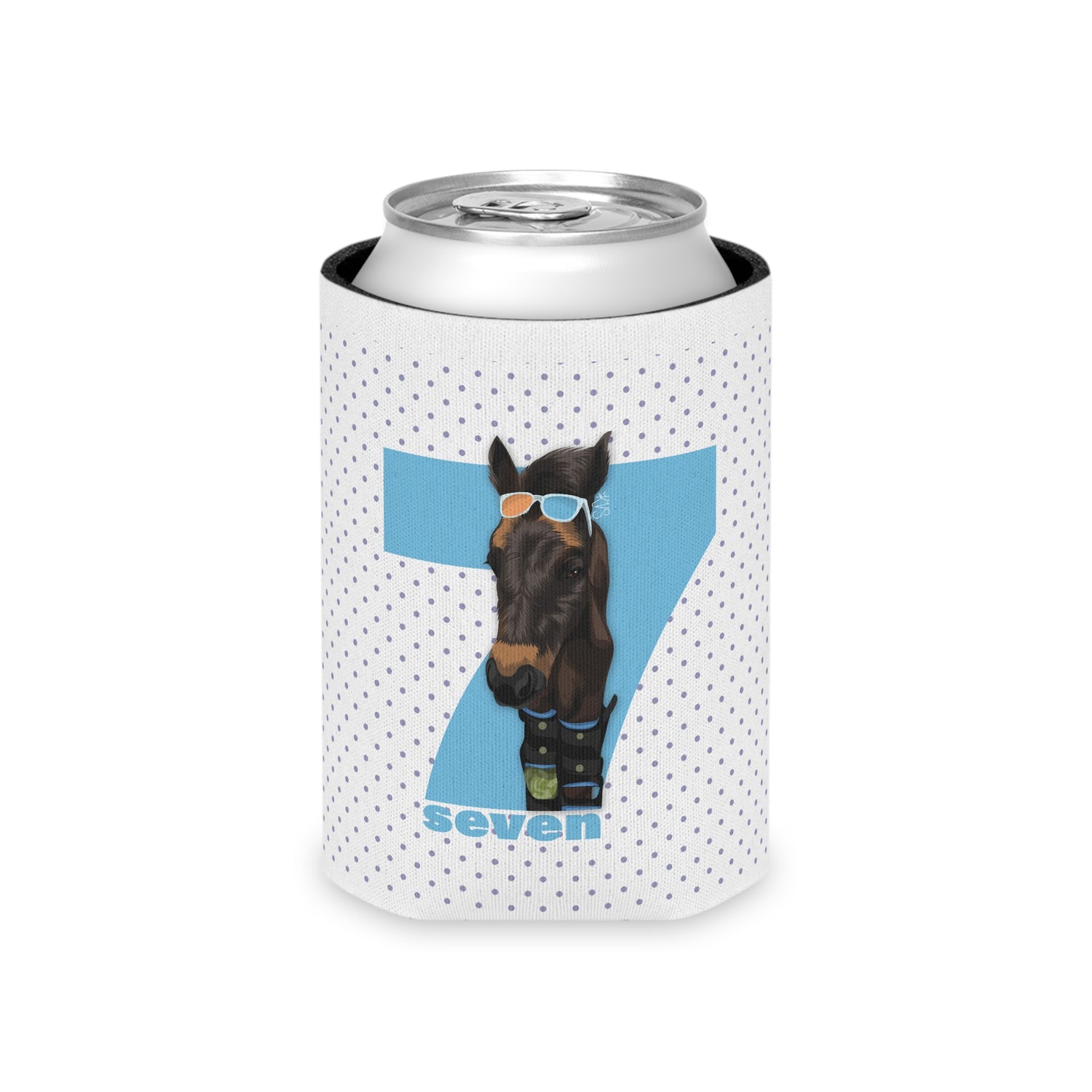 Shady Seven Koozie by Katie Van Slyke