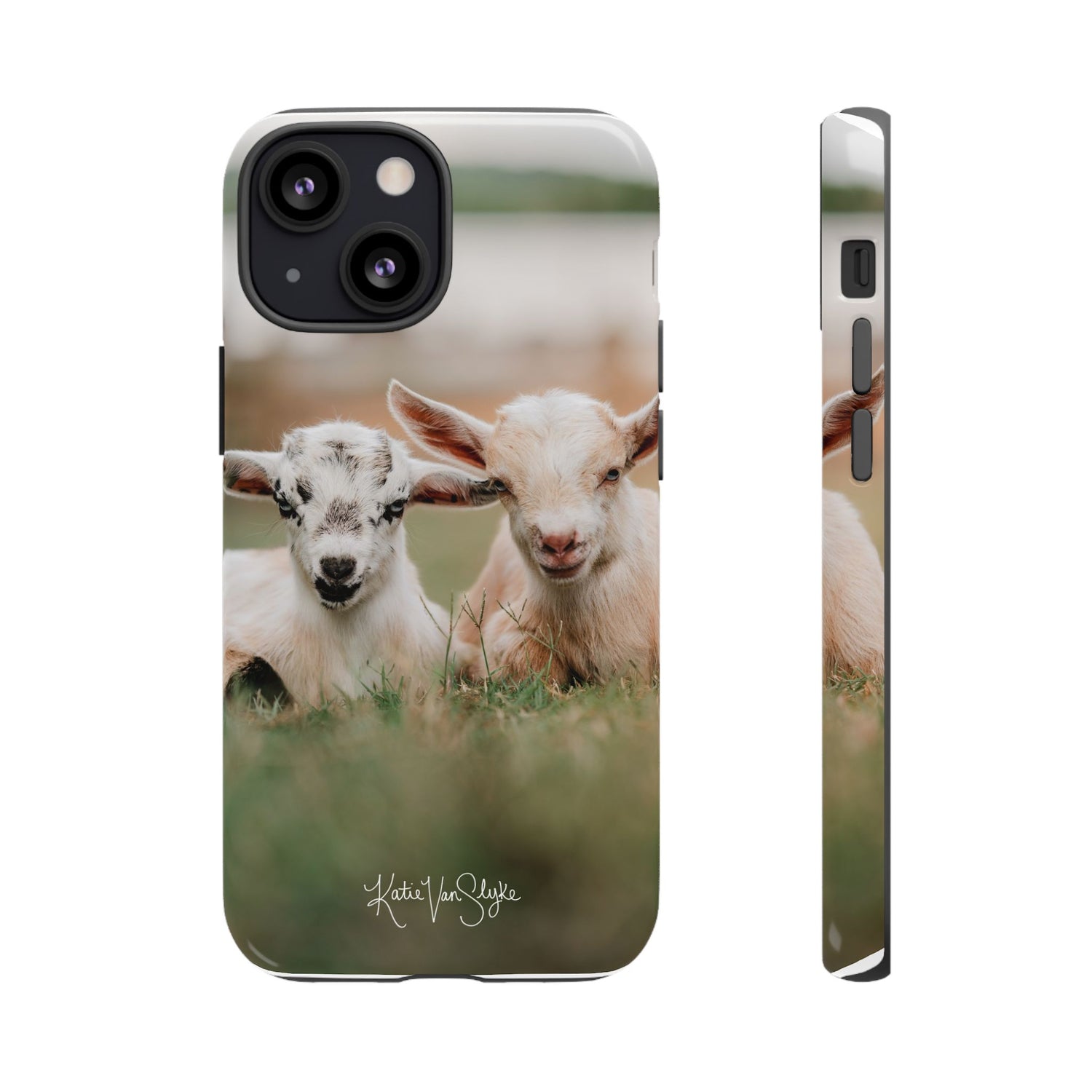 Mini Goats Phone Cases by Katie Van Slyke