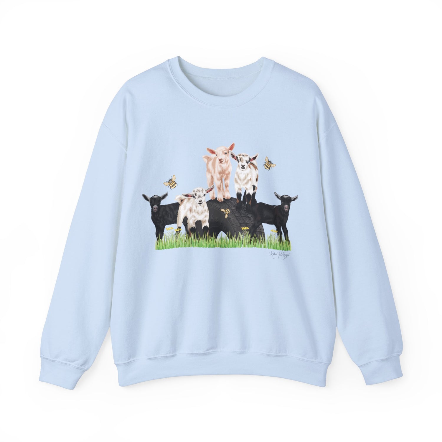 Busy Little Bees Sweatshirt by Katie Van Slyke