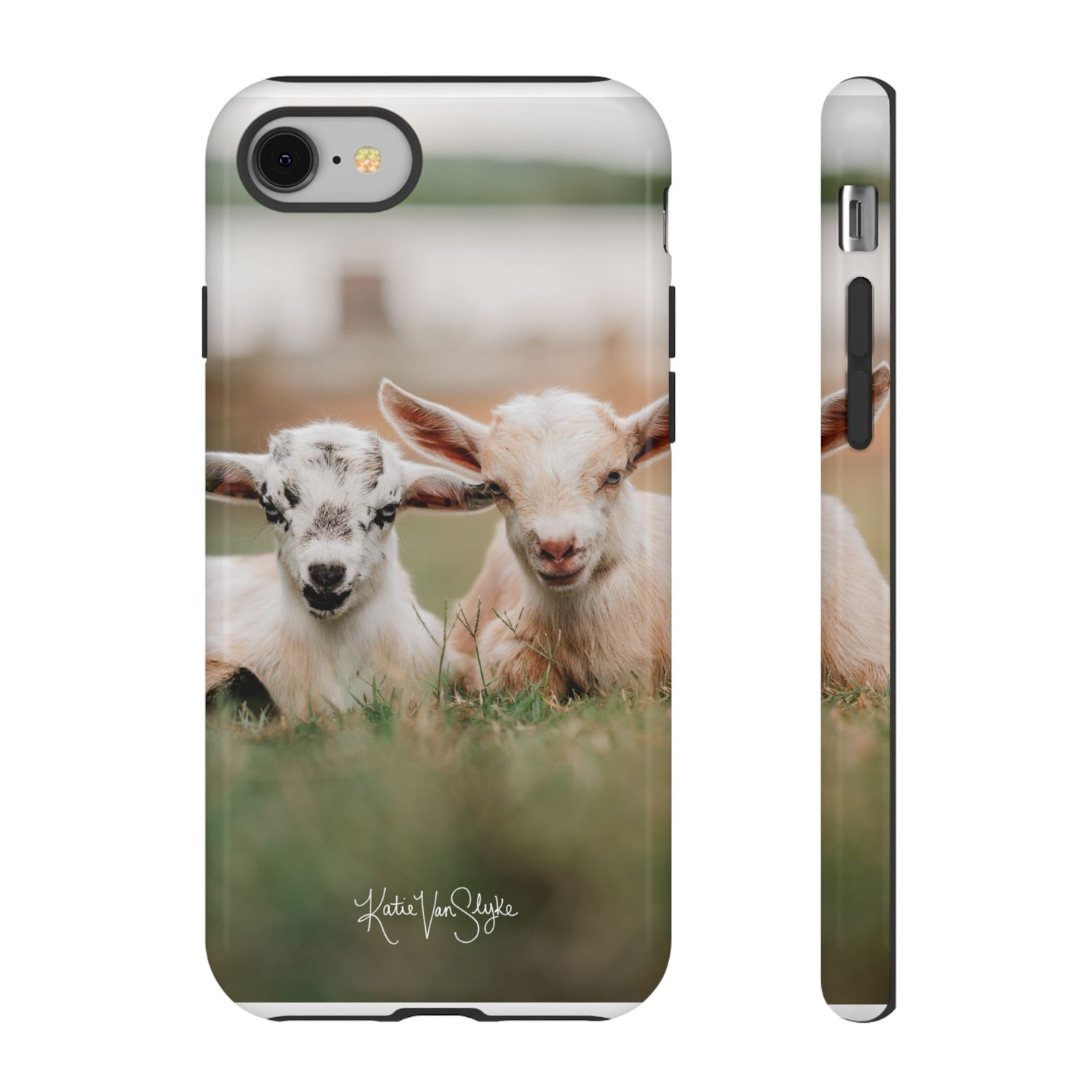 Mini Goats Phone Cases by Katie Van Slyke