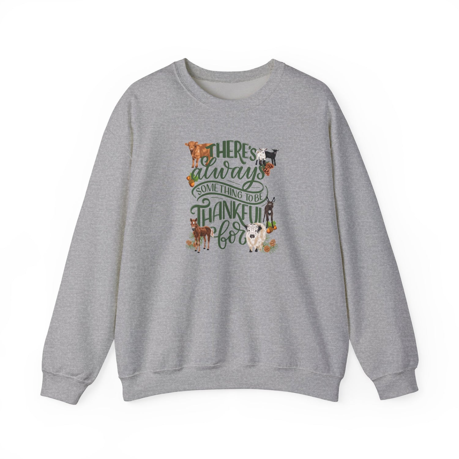 Mini Thanks Sweatshirt by Katie Van Slyke