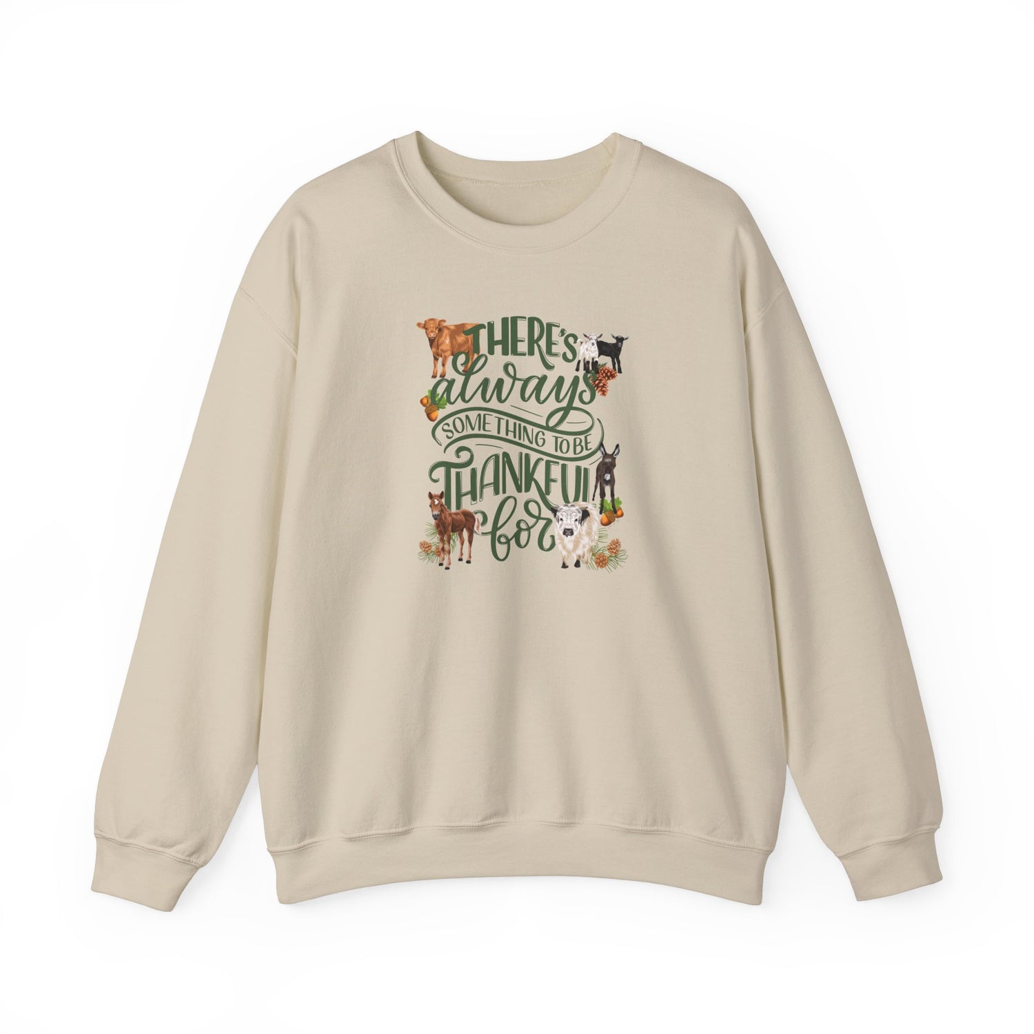 Mini Thanks Sweatshirt by Katie Van Slyke