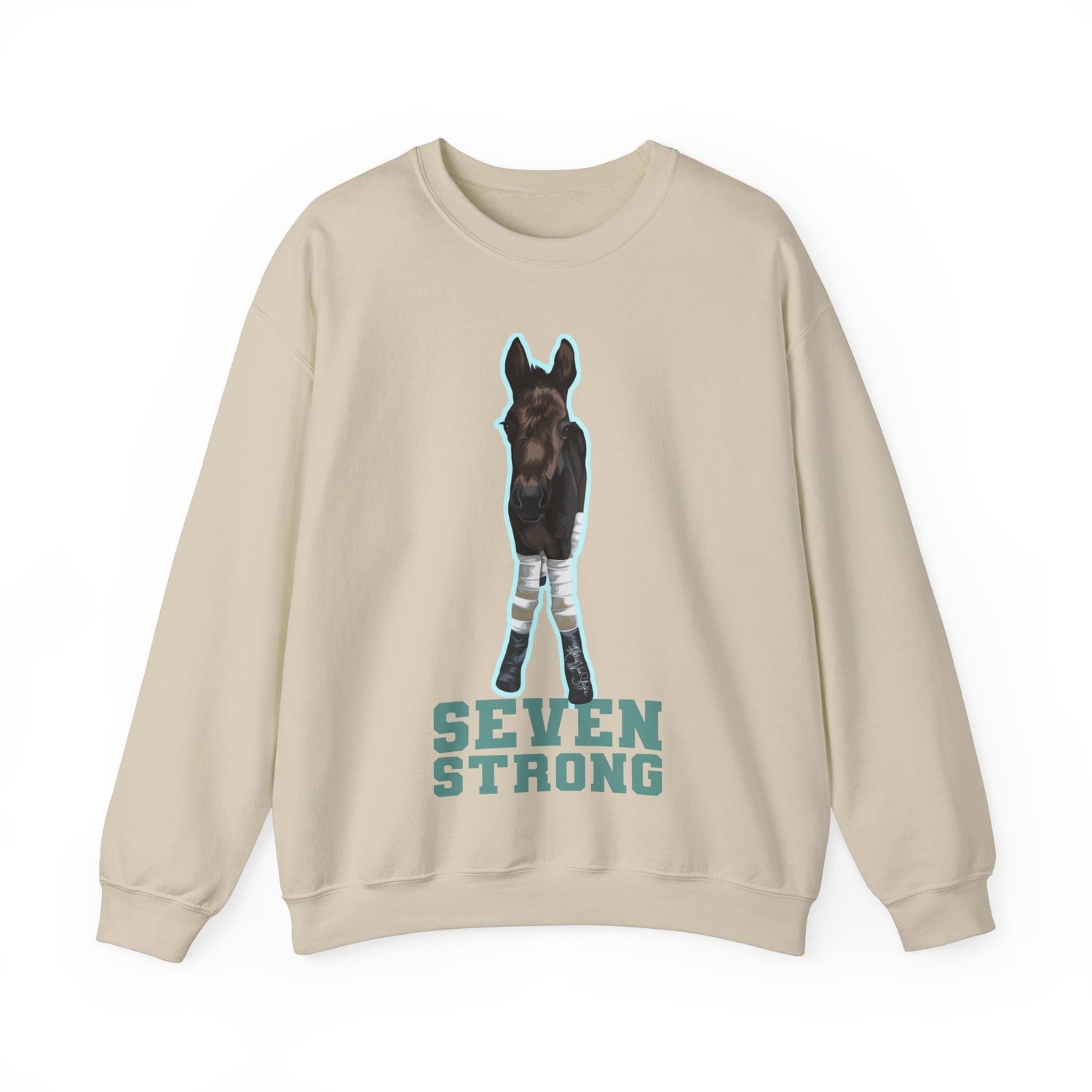 Seven Strong Sweatshirt by Katie Van Slyke