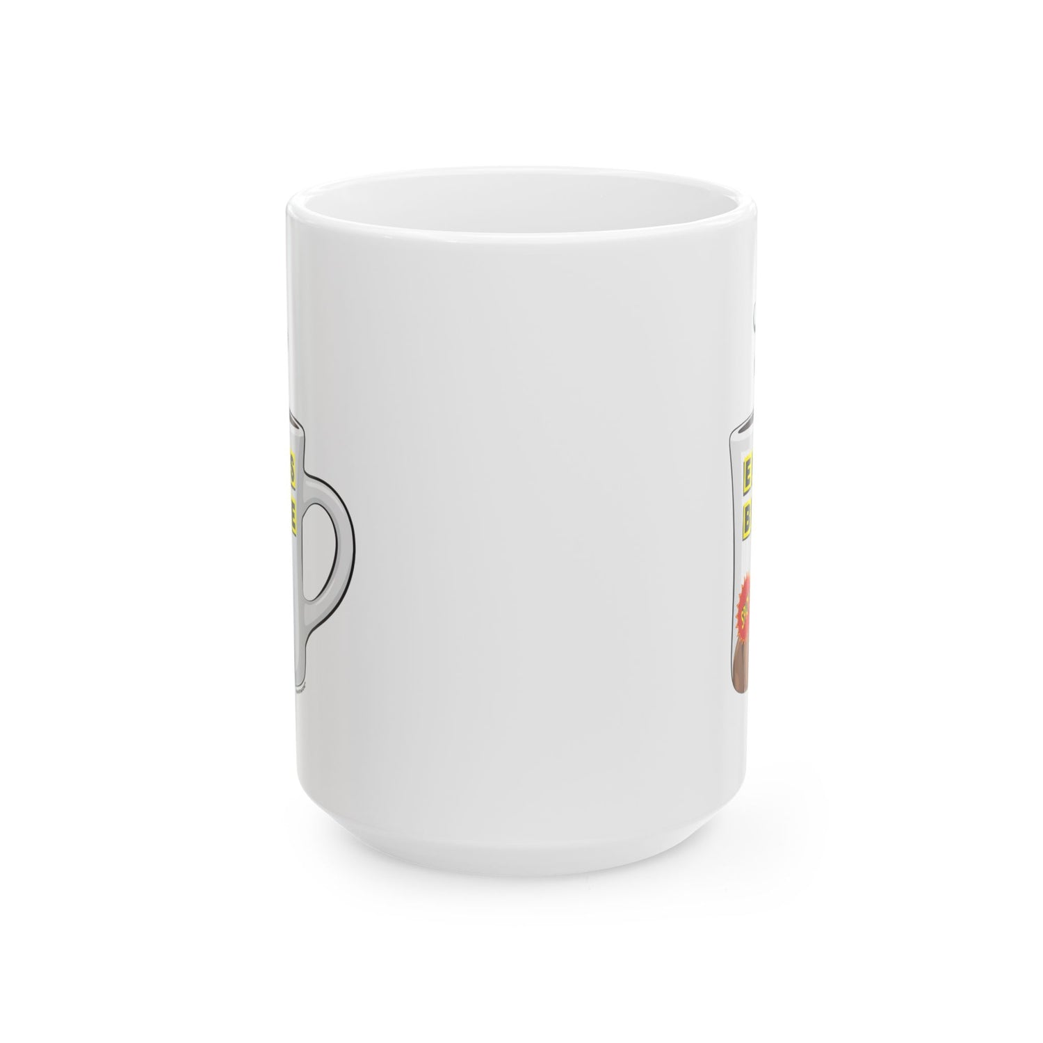 Eggs Benedict Mugs by Katie Van Slyke - Side 1