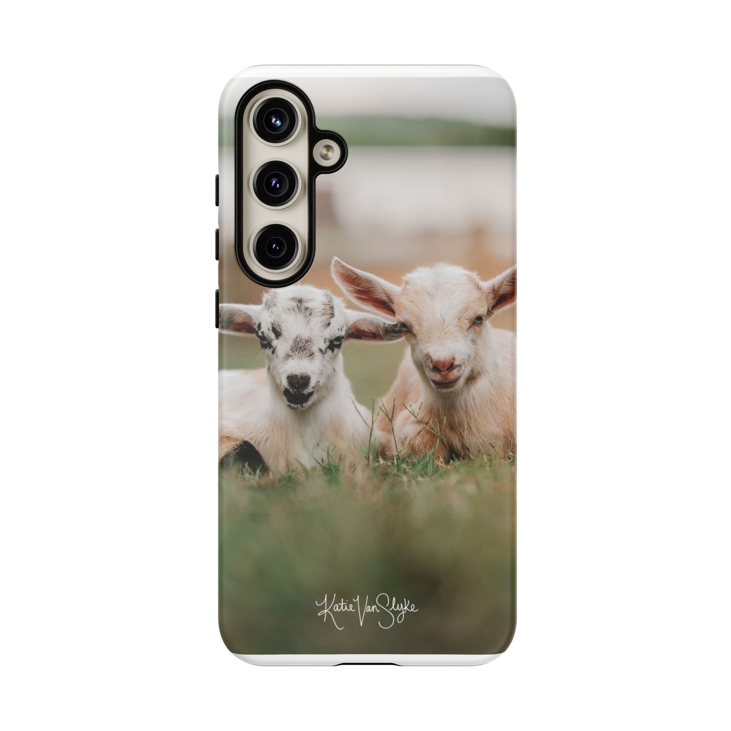 Mini Goats Phone Cases by Katie Van Slyke