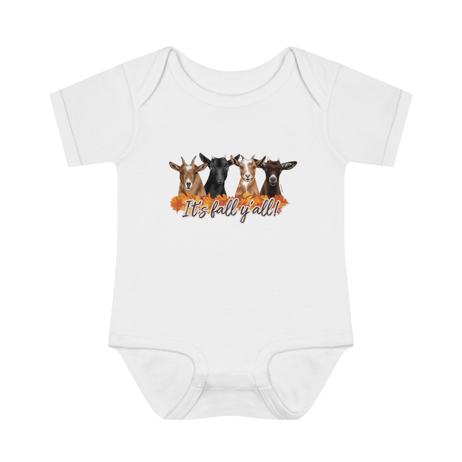 It's Fall Y'all Infant Onesie by Katie Van Slyke