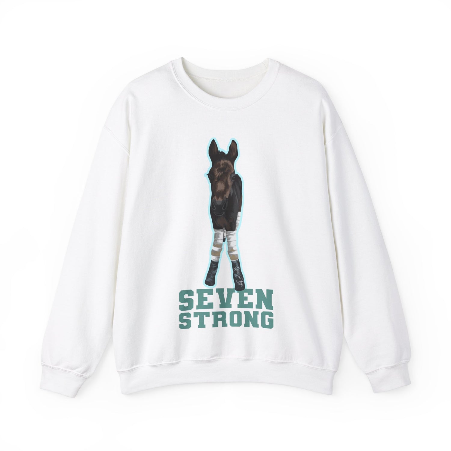 Seven Strong Sweatshirt by Katie Van Slyke