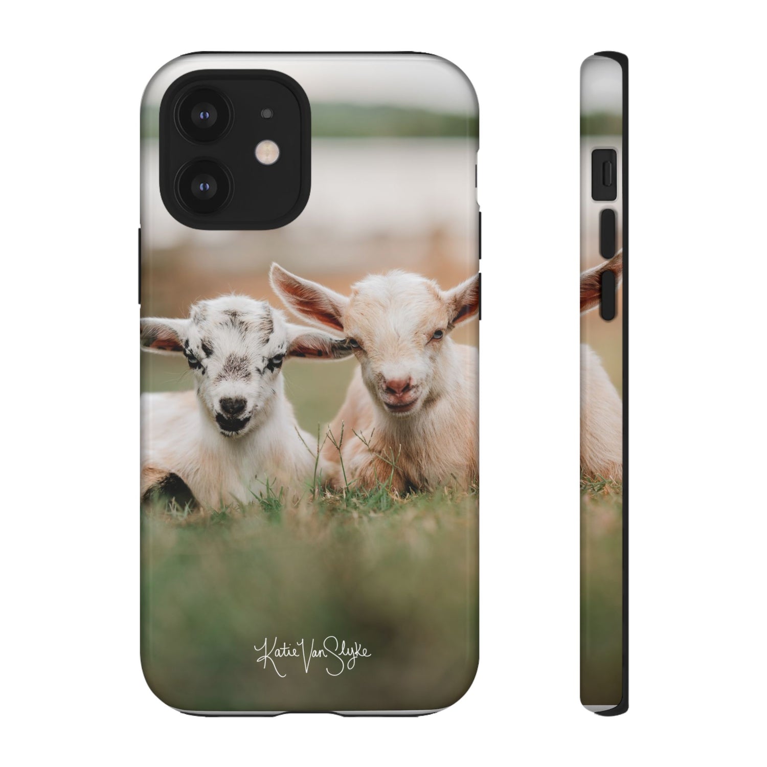 Mini Goats Phone Cases by Katie Van Slyke