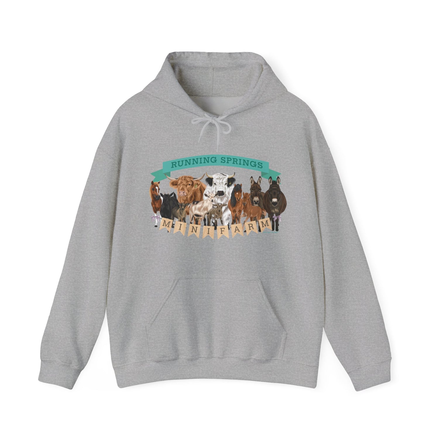 2025 Mini Farm Hoodie by Katie Van Slyke™ Sport Grey