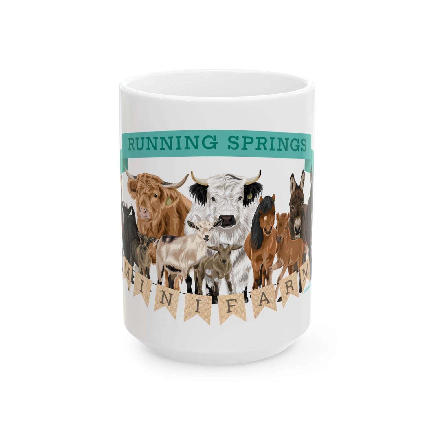 2025 Mini Farm Mugs by Katie Van Slyke™ 15oz front