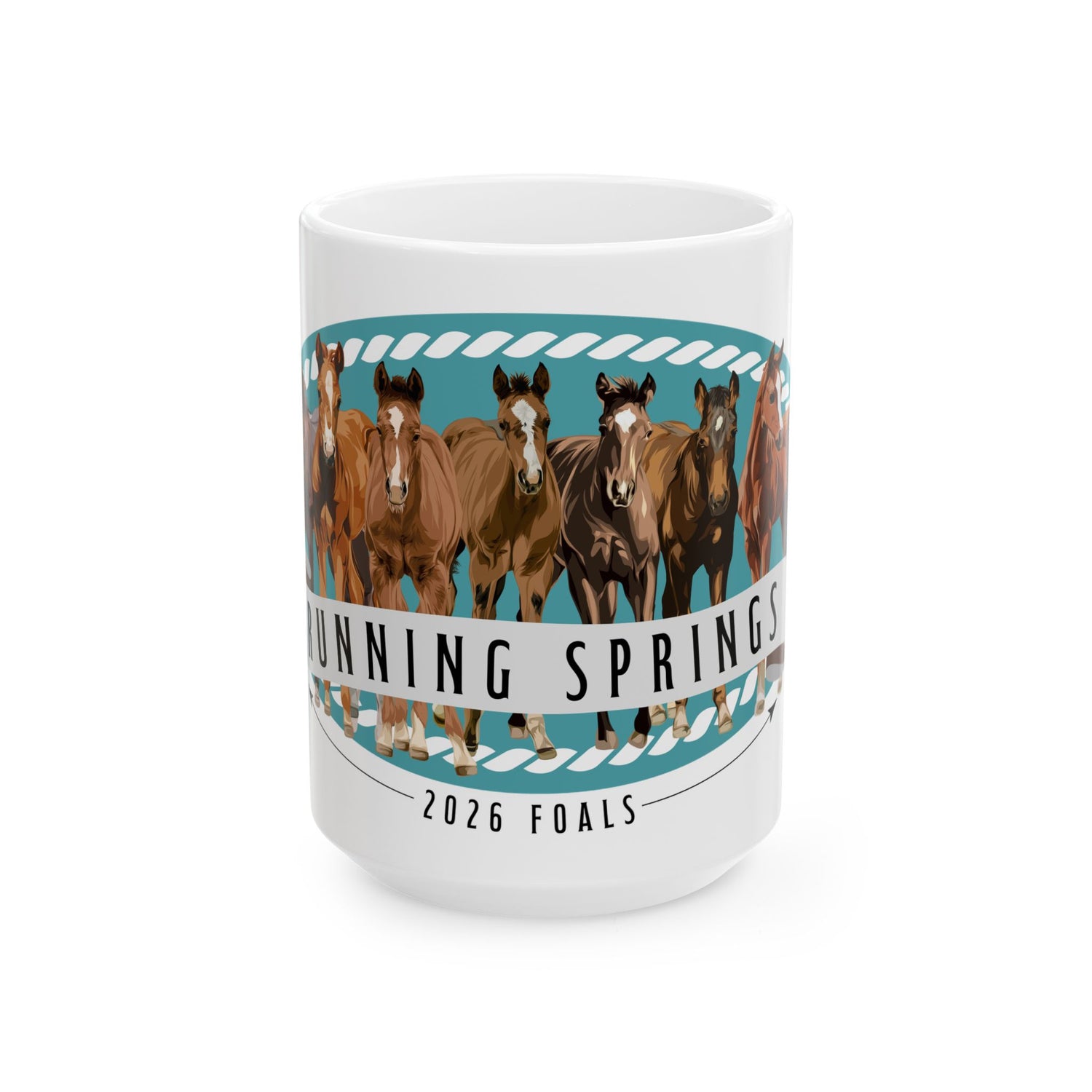 2026 Foals Lineup Mugs by Katie Van Slyke - 15oz front