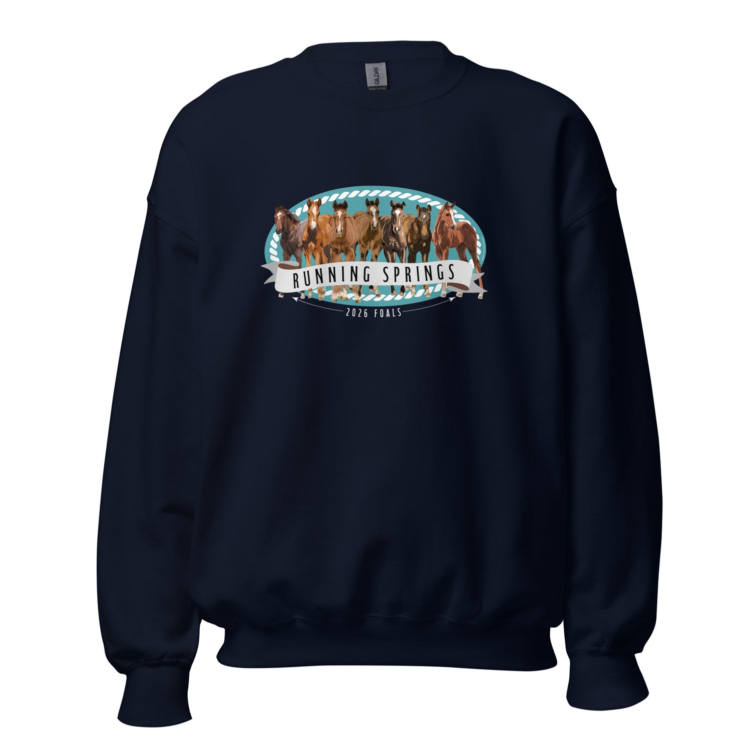 2026 Foals Lineup Sweatshirt by Katie Van Slyke - Navy