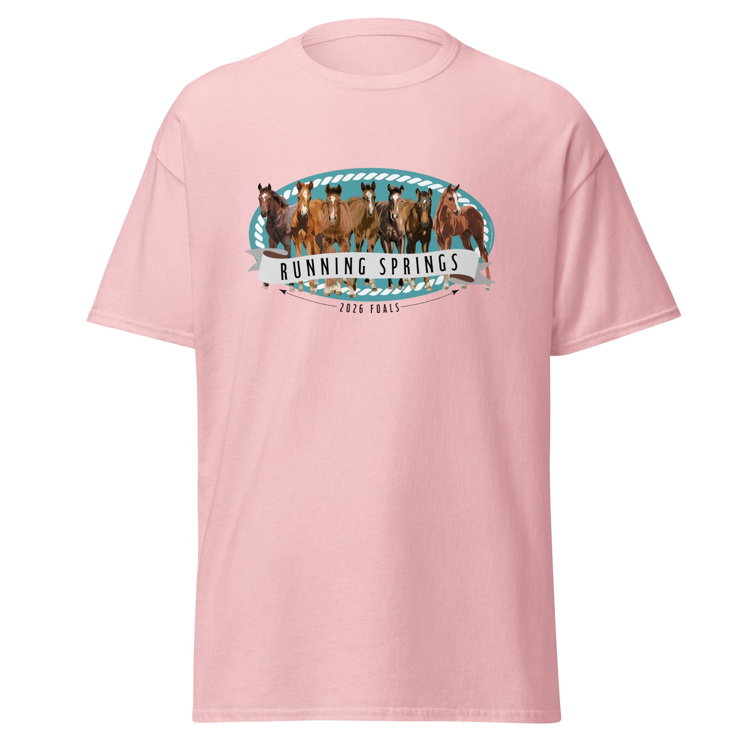 2026 Foals Lineup T-Shirt by Katie Van Slyke - Light Pink