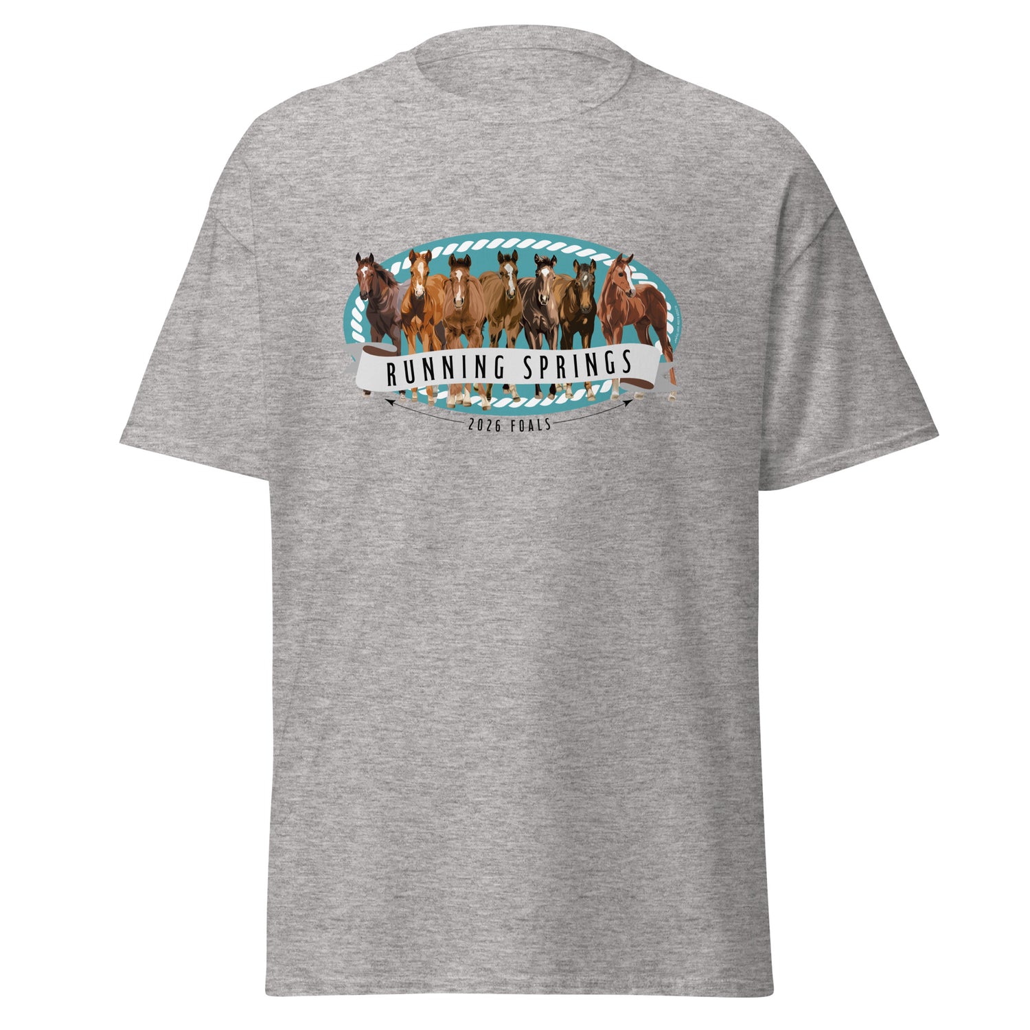 2026 Foals Lineup T-Shirt by Katie Van Slyke - Sport Grey