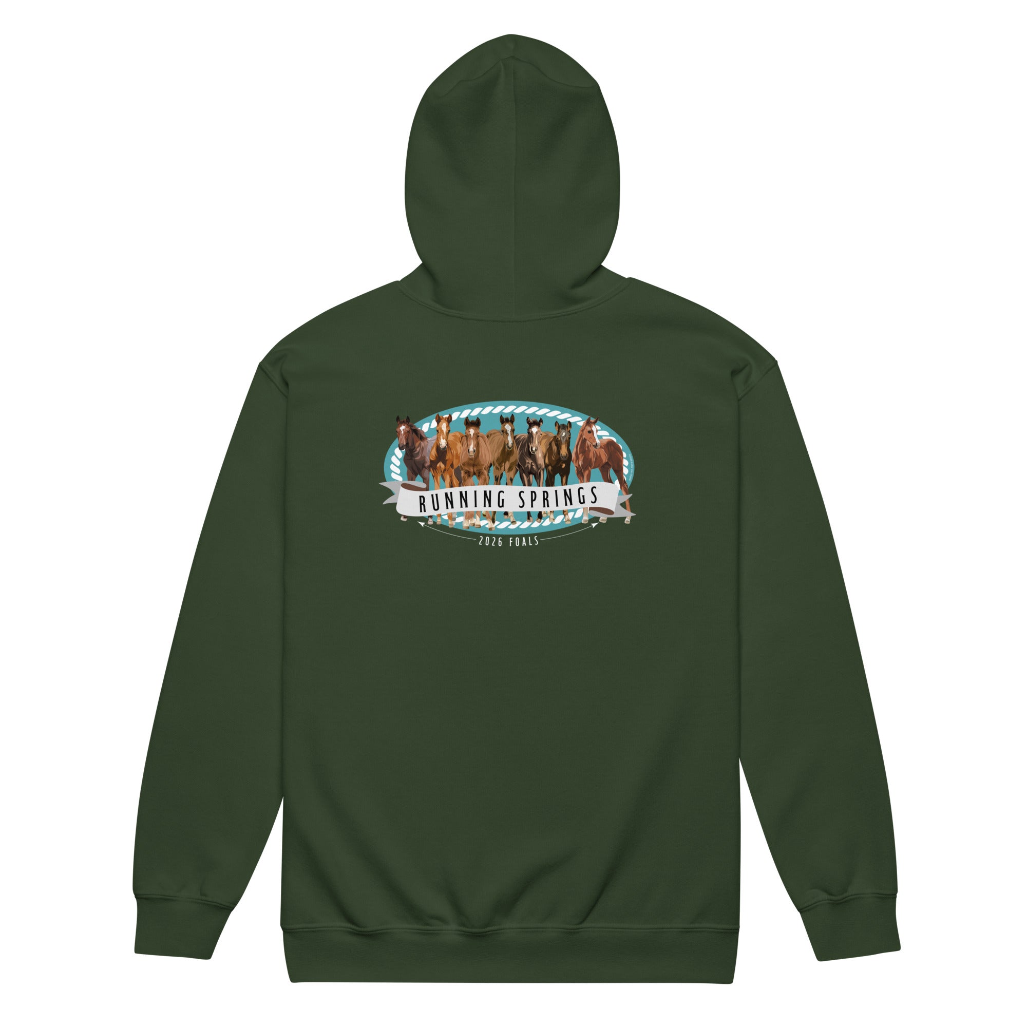 2026 Foals Lineup Zip-Up Hoodie by Katie Van Slyke®