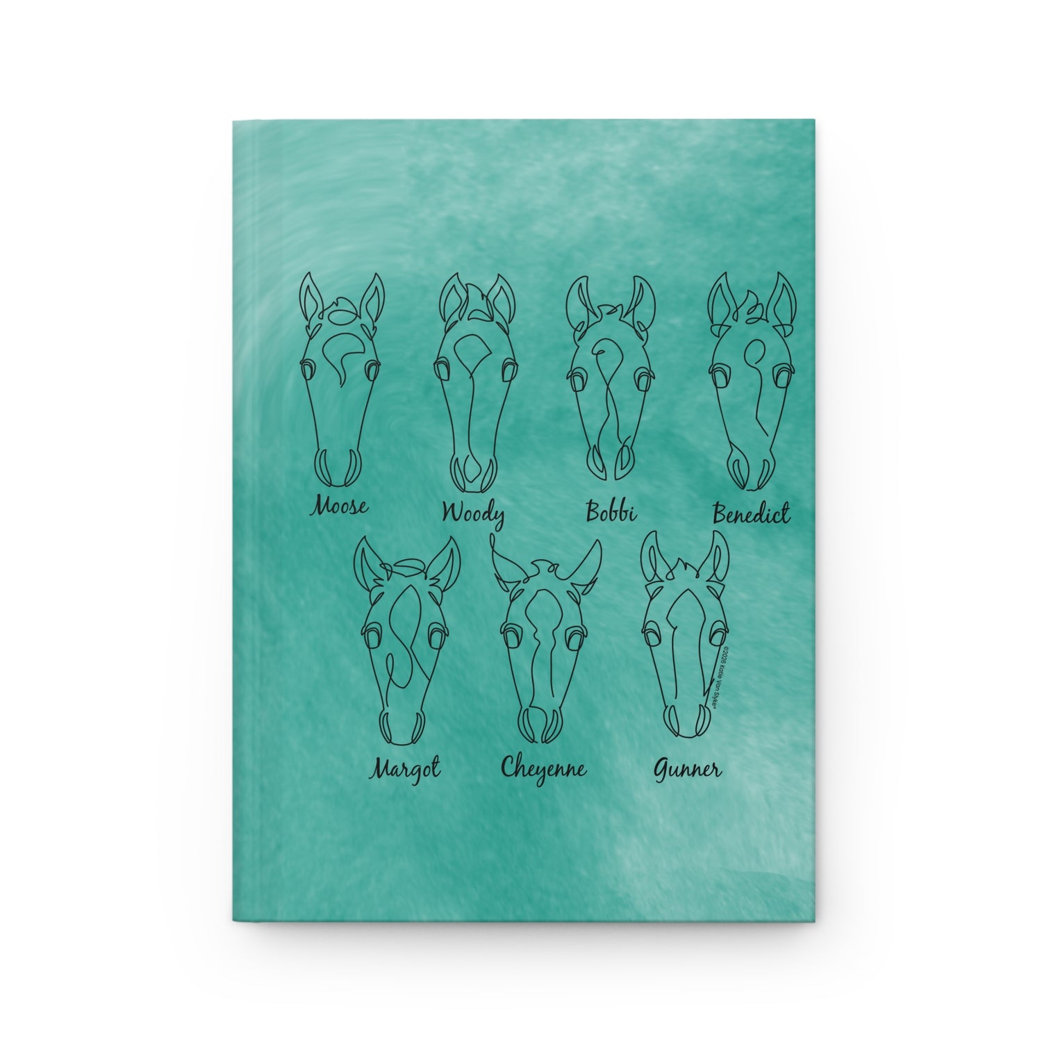 2026 Foals Sketch Journal by Katie Van Slyke - Front