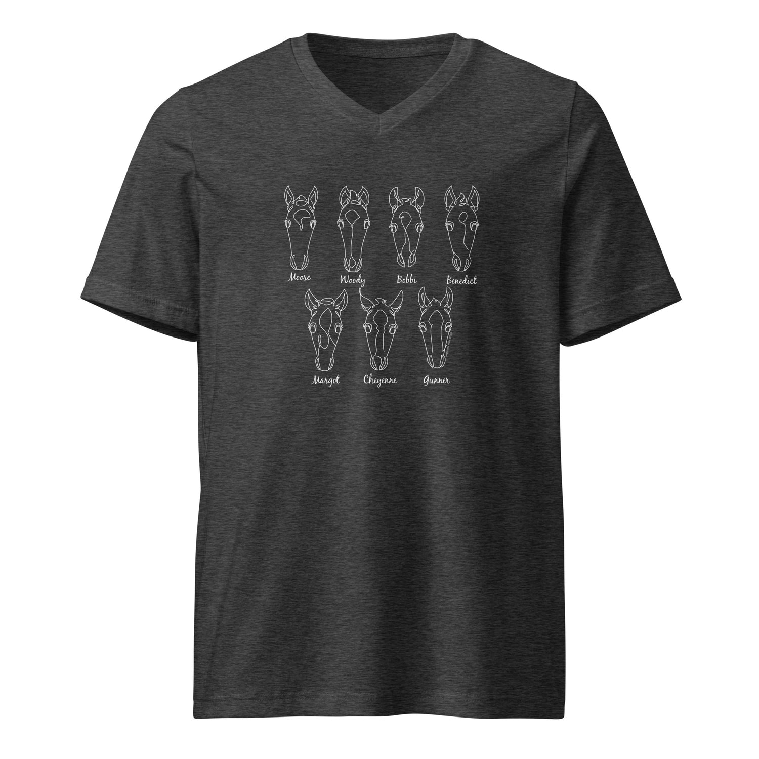 2026-foals-v-neck-t-shirt-by-katie-van-slyke-dark-grey-heather