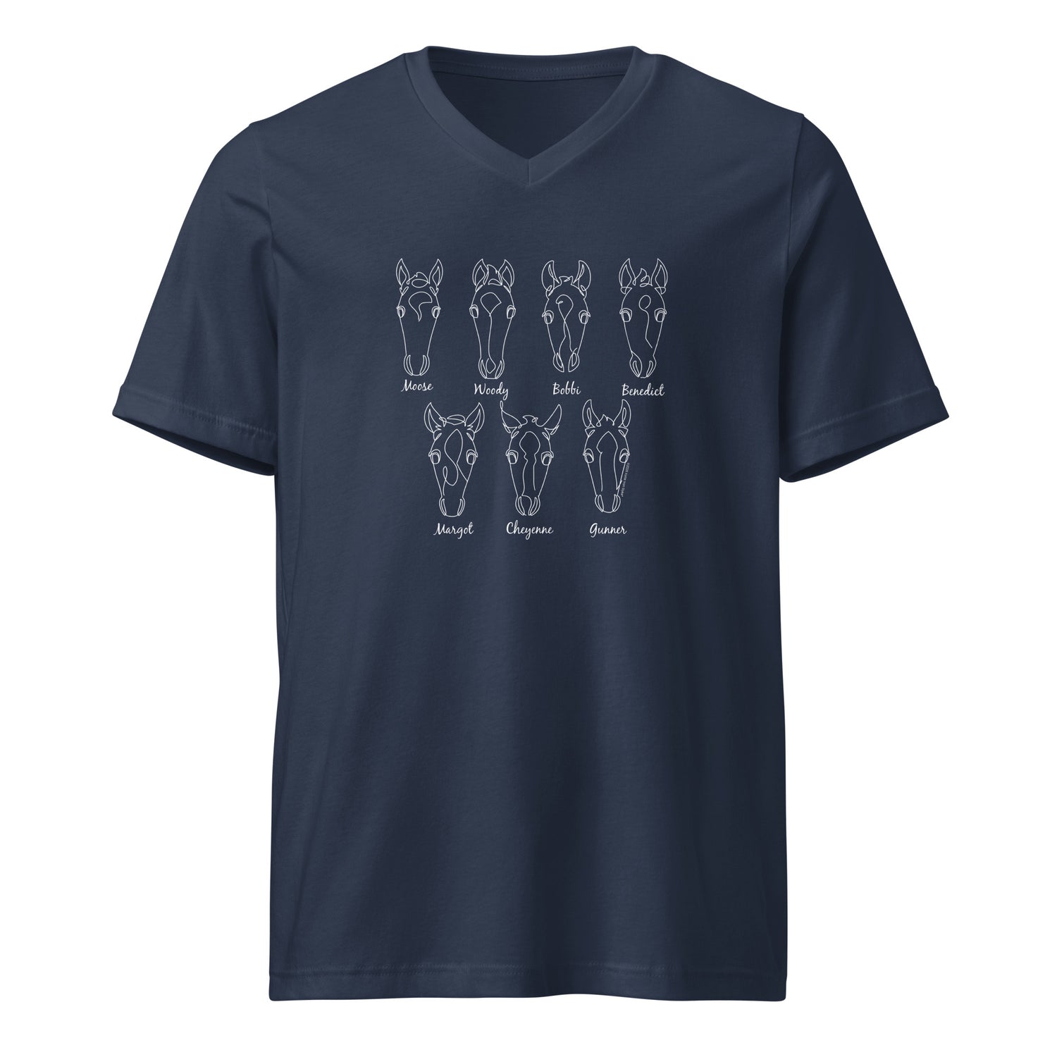2026-foals-v-neck-t-shirt-by-katie-van-slyke-navy