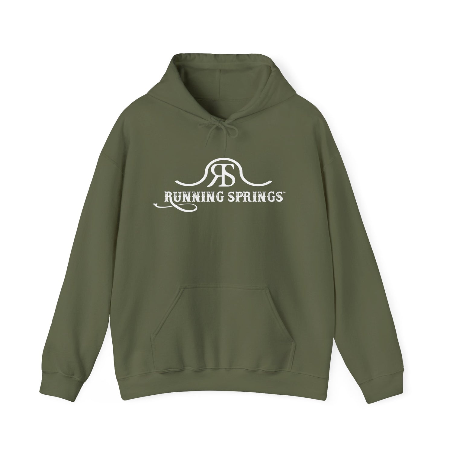 2026 Running Springs Hoodie by Katie Van Slyke® Military Green