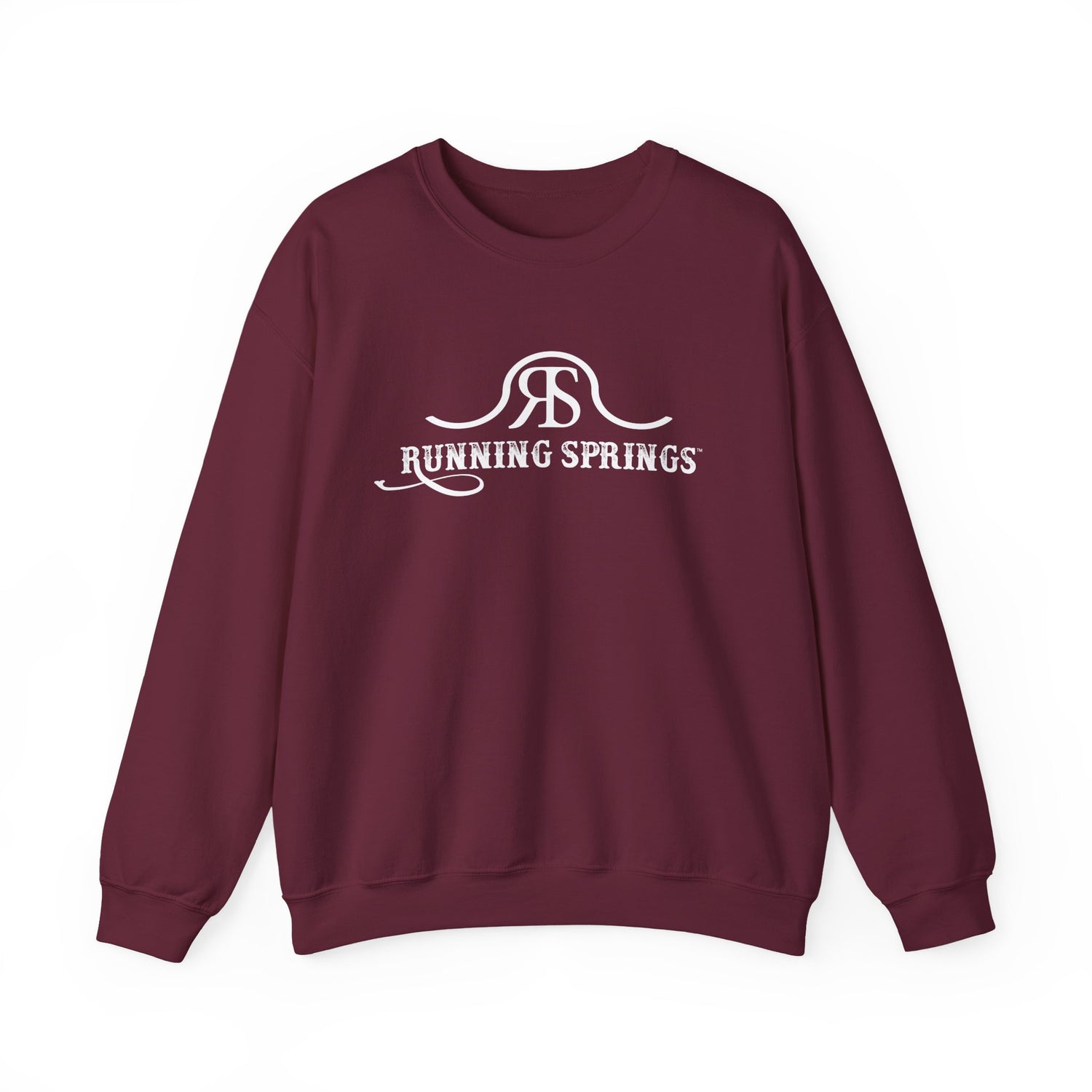 2026 Running Springs Sweatshirt by Katie Van Slyke® Maroon