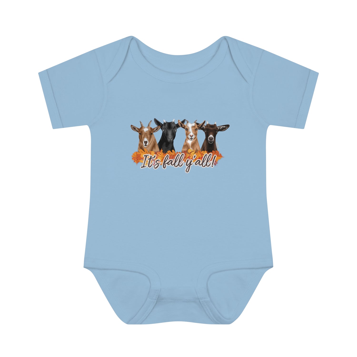 It's Fall Y'all Infant Onesie by Katie Van Slyke