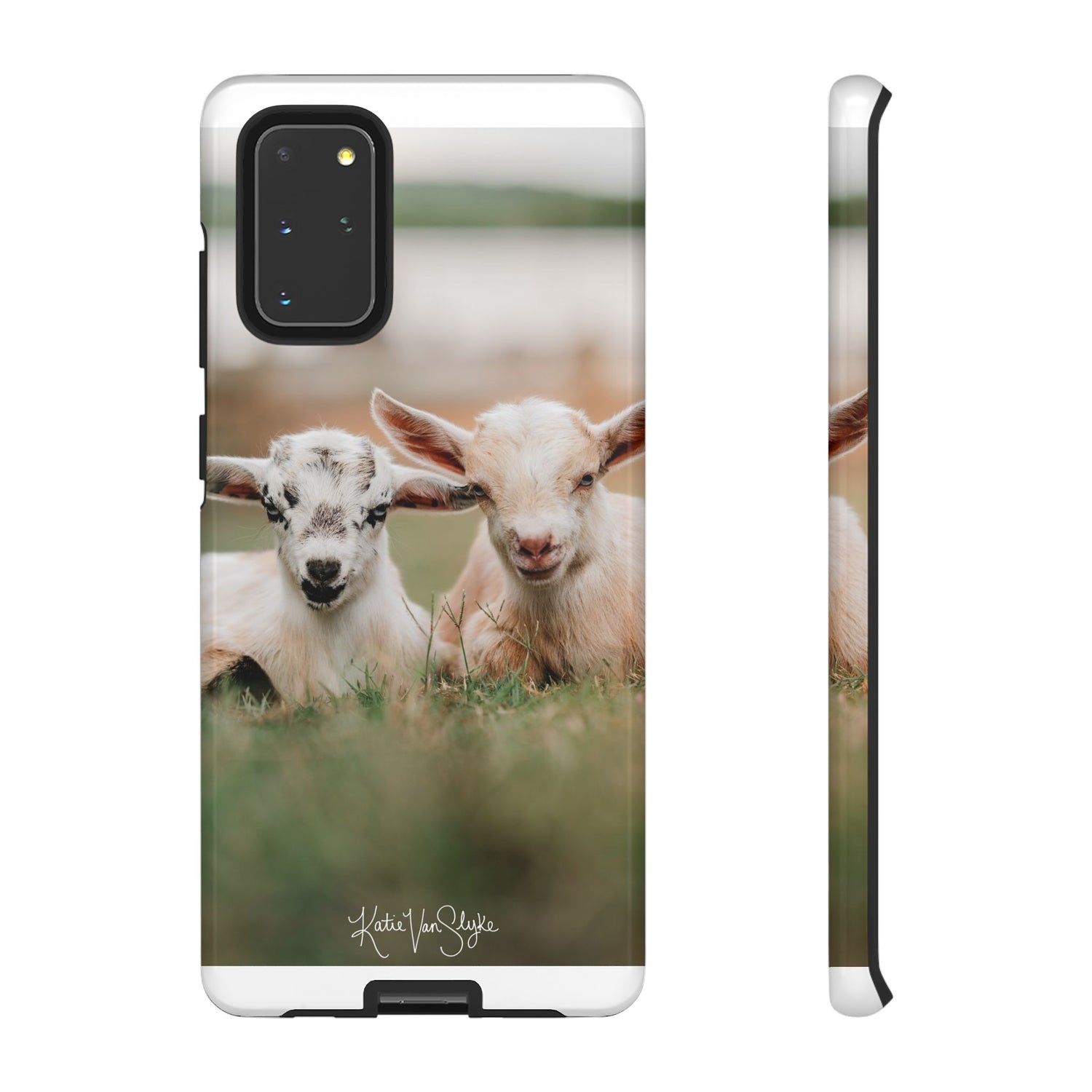 Mini Goats Phone Cases by Katie Van Slyke