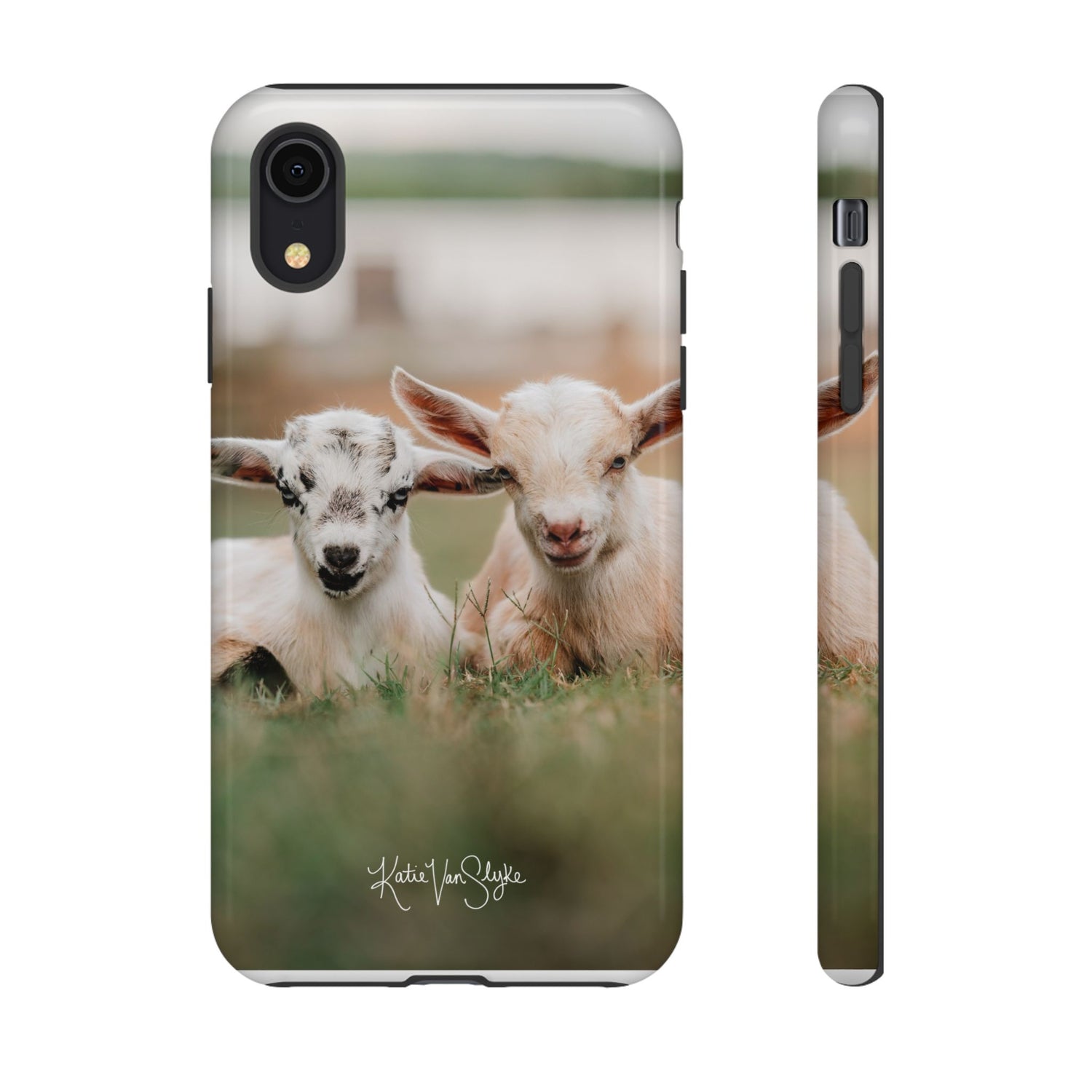 Mini Goats Phone Cases by Katie Van Slyke