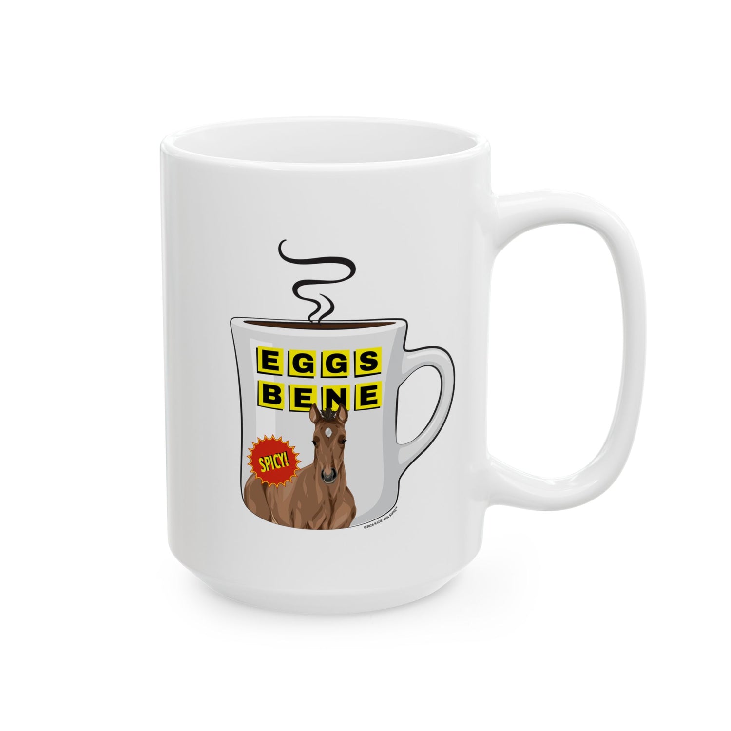 Eggs Benedict Mugs by Katie Van Slyke®