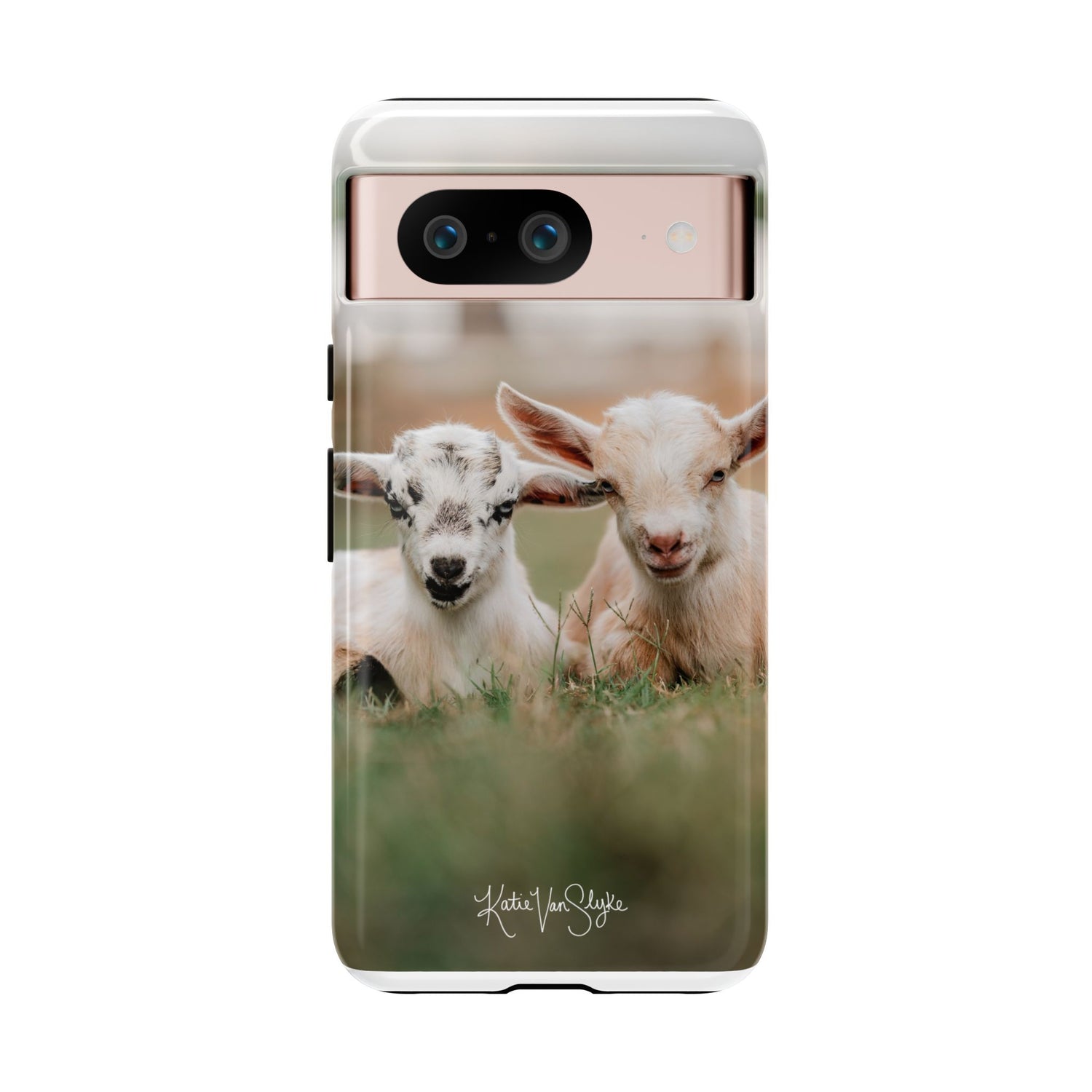 Mini Goats Phone Cases by Katie Van Slyke