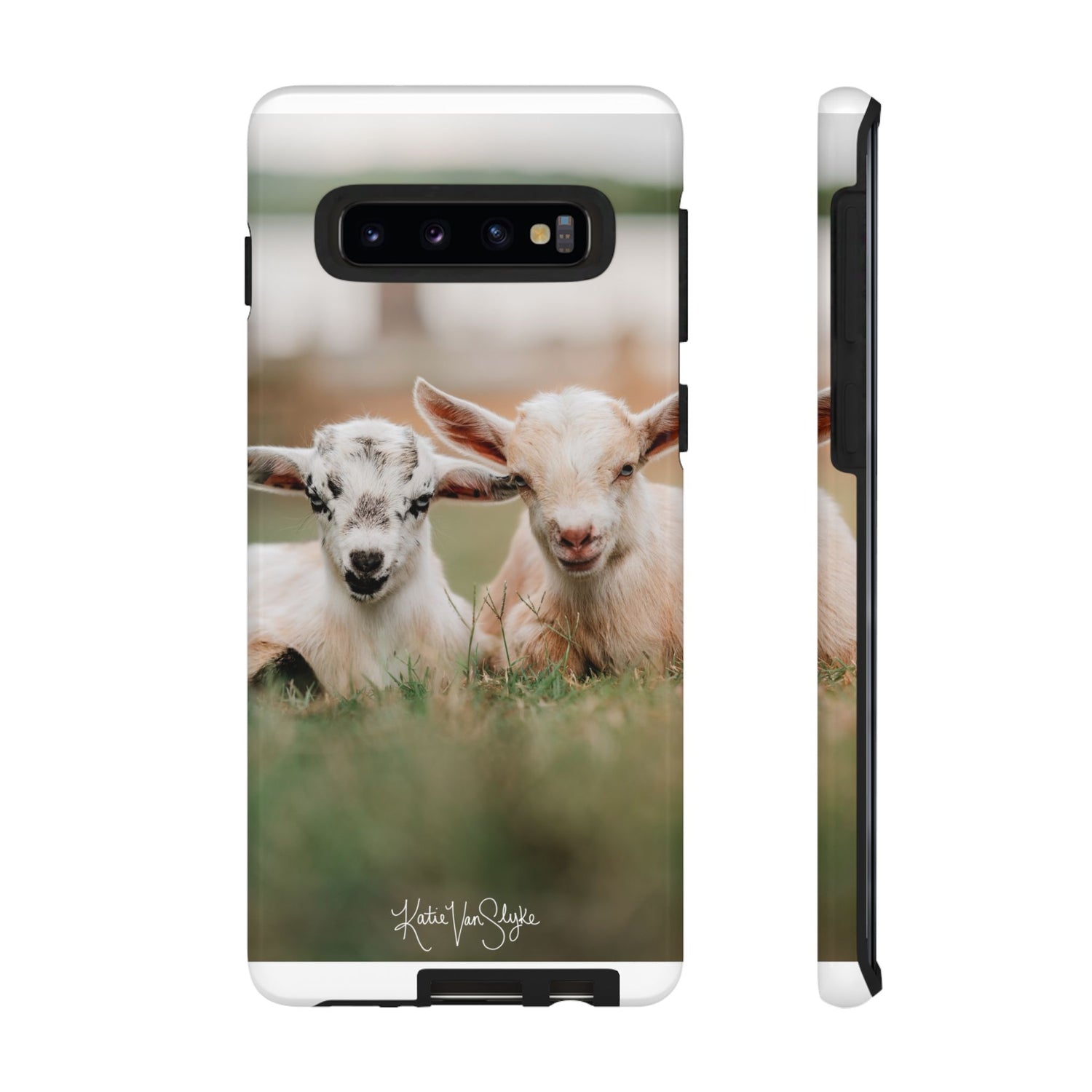 Mini Goats Phone Cases by Katie Van Slyke