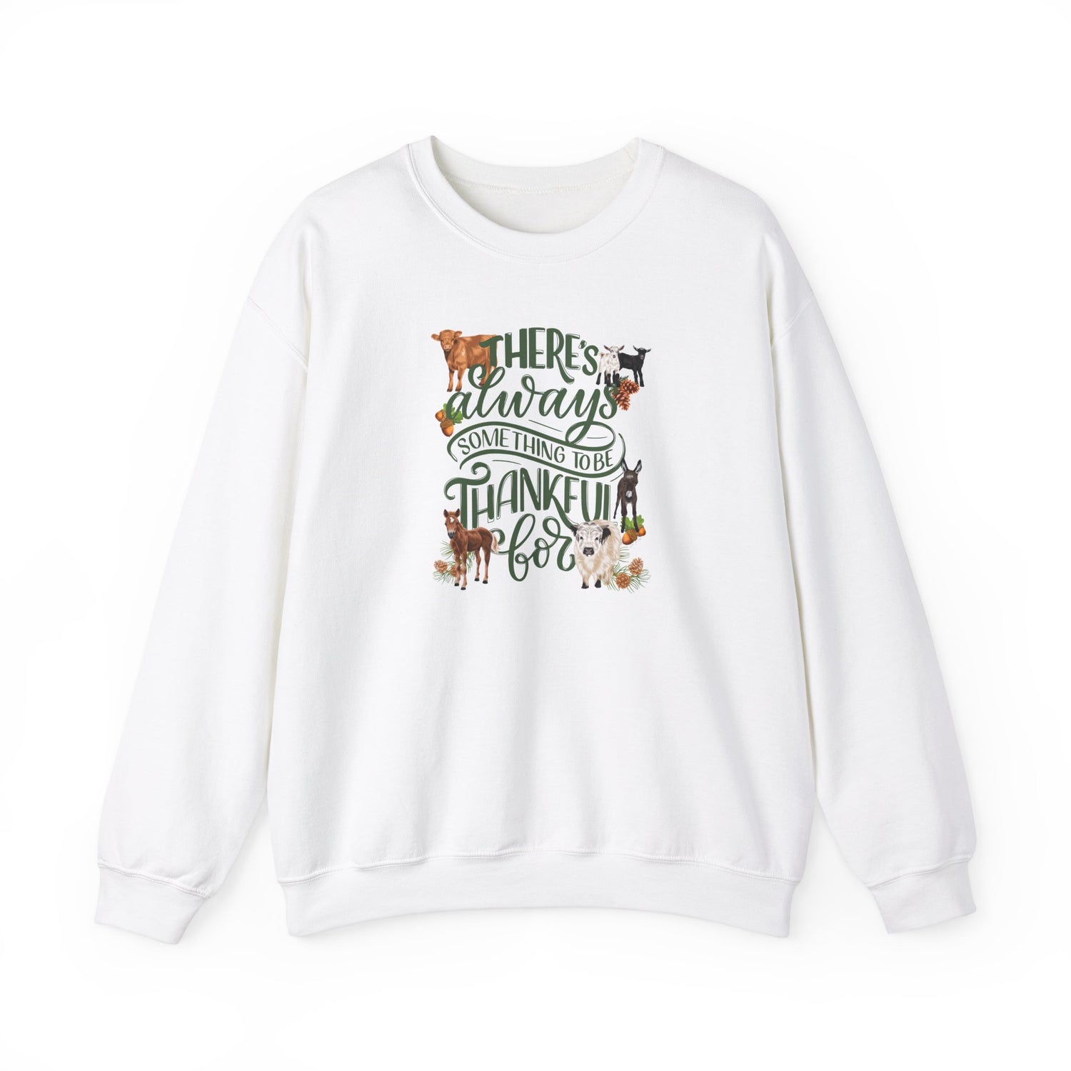 Mini Thanks Sweatshirt by Katie Van Slyke