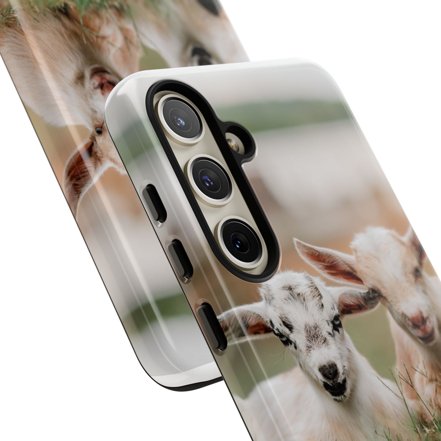 Mini Goats Phone Cases by Katie Van Slyke