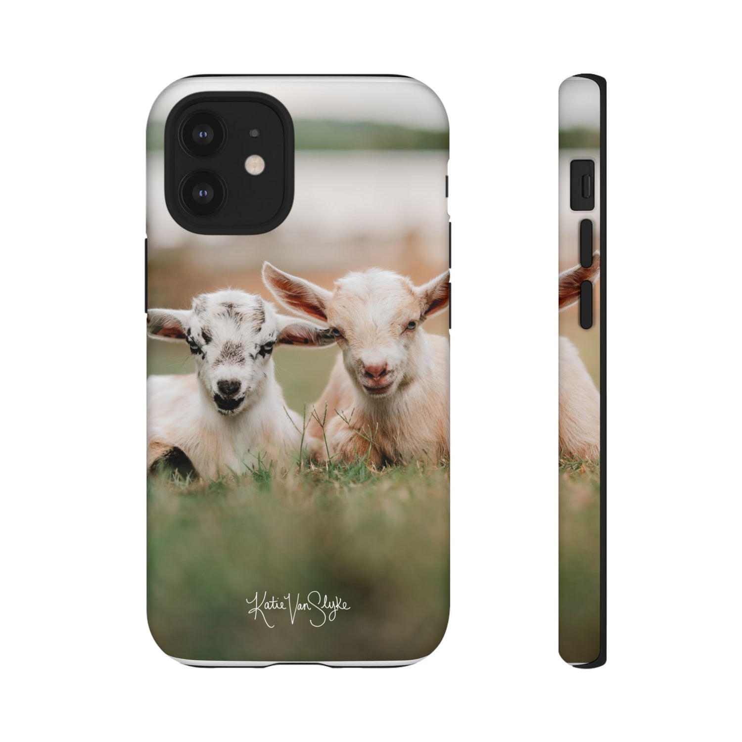 Mini Goats Phone Cases by Katie Van Slyke