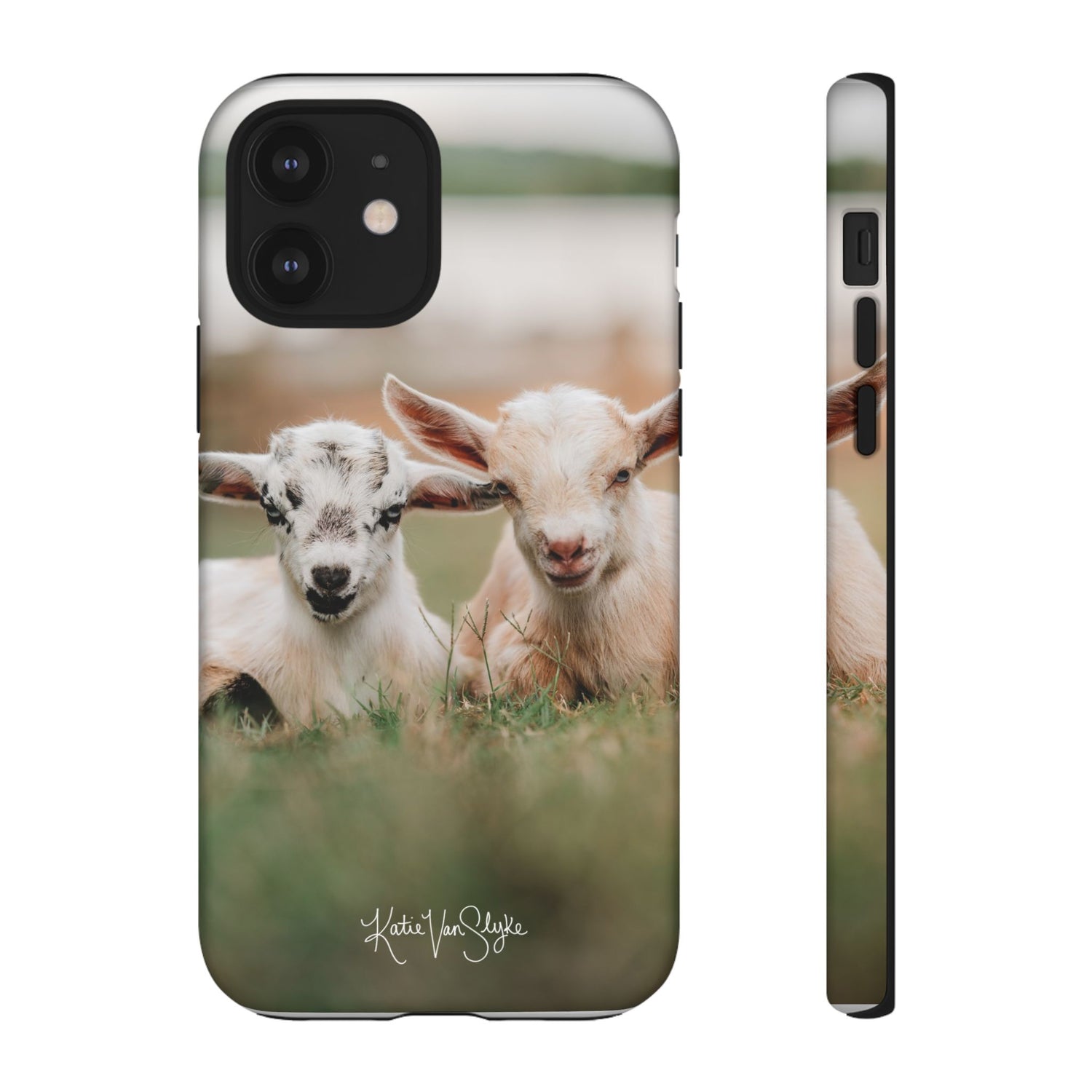 Mini Goats Phone Cases by Katie Van Slyke