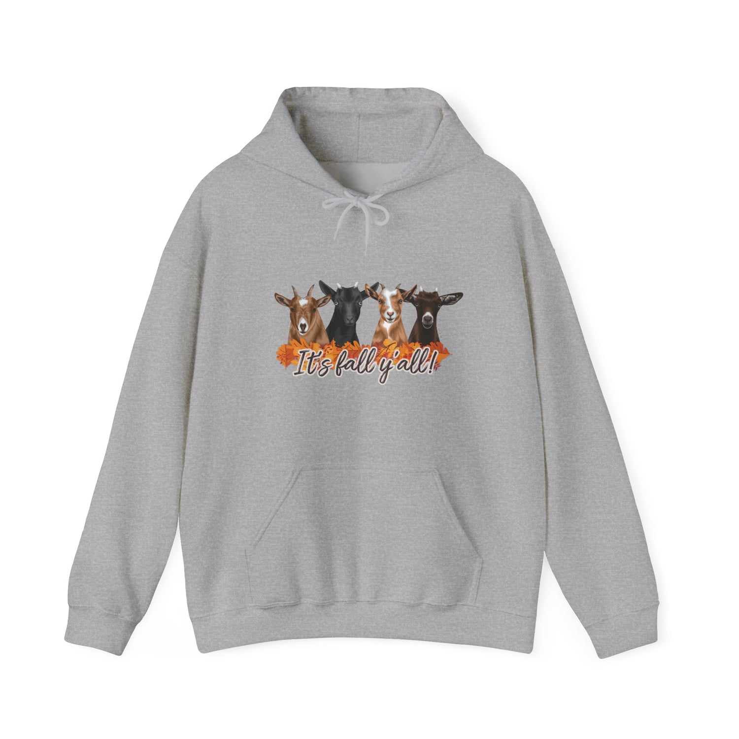 It's Fall Y'all Hoodie by Katie Van Slyke