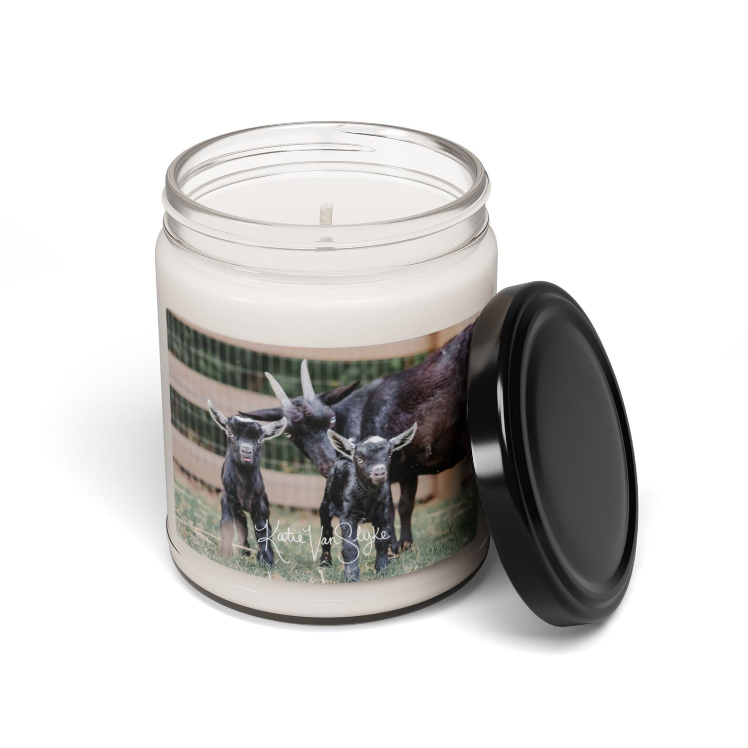 Mini Goats Candle by Katie Van Slyke