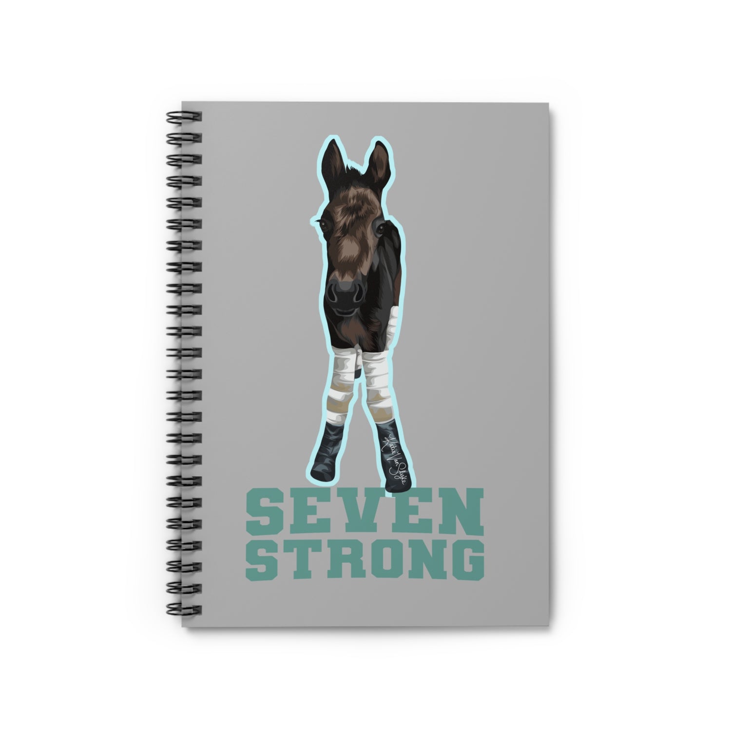 Seven Strong Spiral Notebook